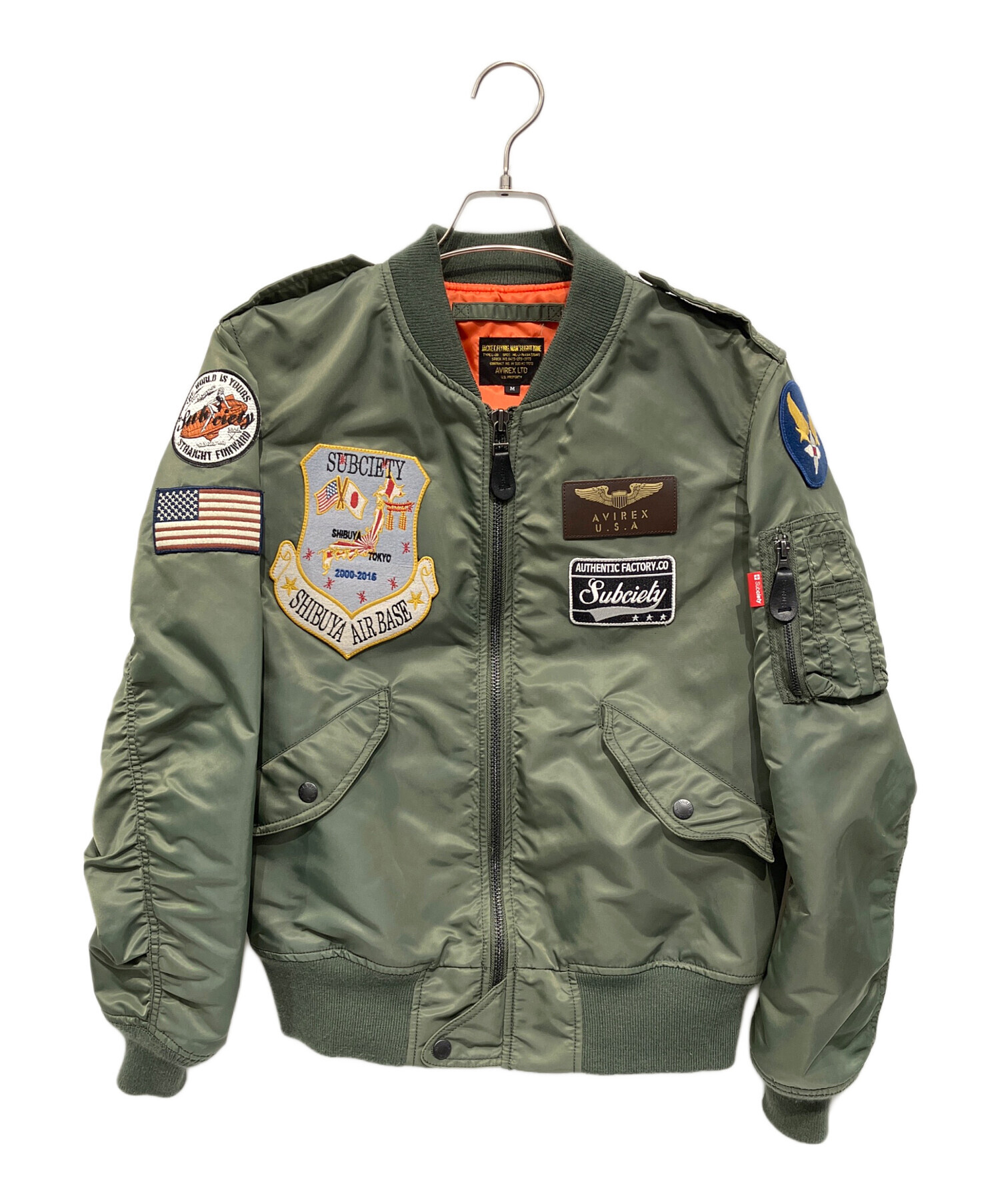 中古・古着通販】AVIREX (アヴィレックス) SUBCIETY (サブサエティ) L