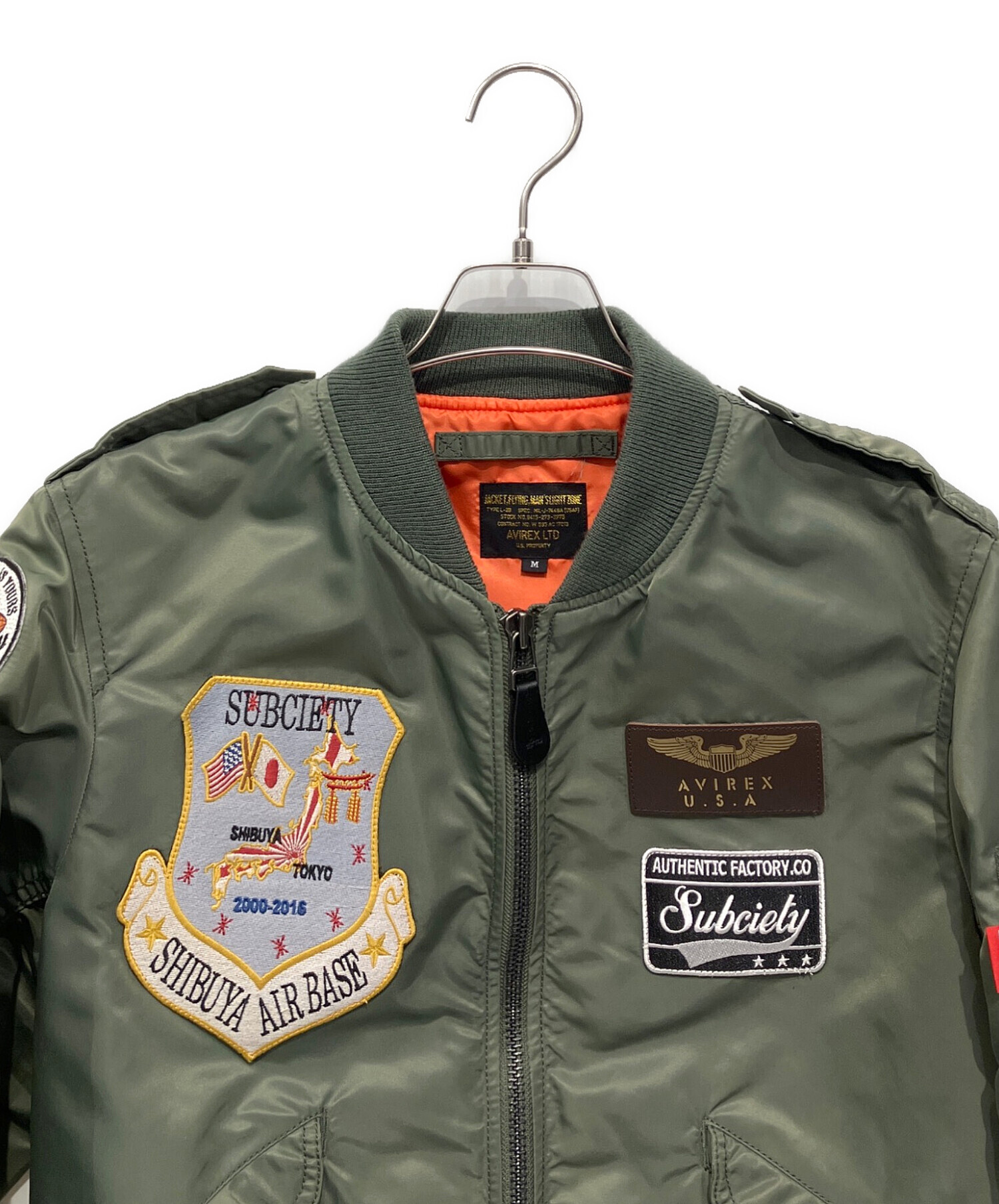 中古・古着通販】AVIREX (アヴィレックス) SUBCIETY (サブサエティ) L