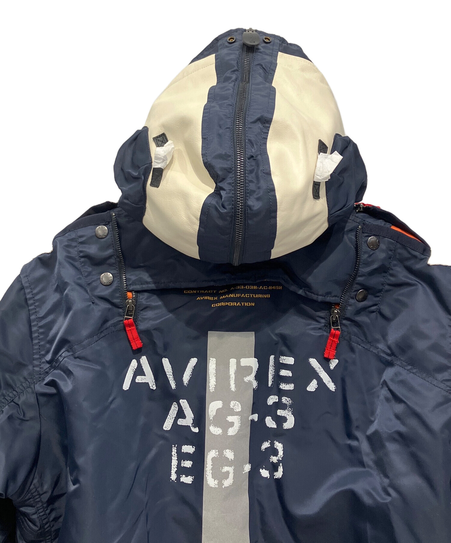 中古・古着通販】AVIREX (アヴィレックス) MA-1ジャケット ネイビー