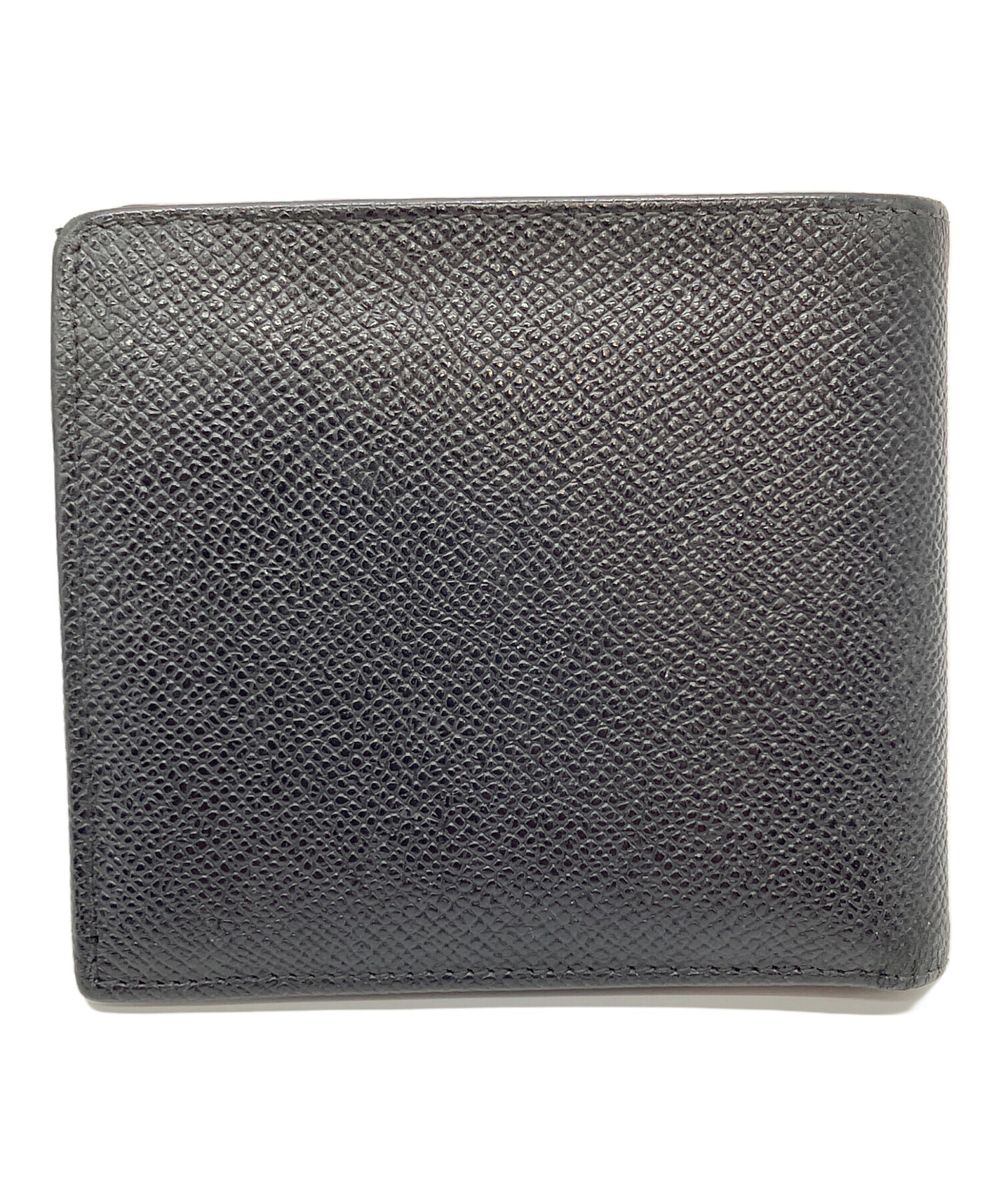 中古・古着通販】BVLGARI (ブルガリ) 2つ折り財布 ブラック｜ブランド