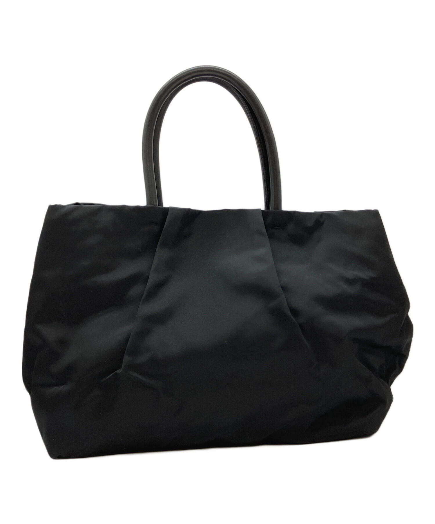 プラダ PRADA プラダ ナイロン ハンドバッグ ブラック レディース 