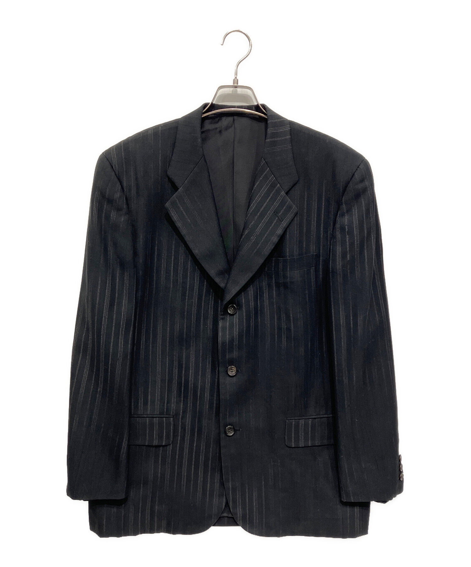 AD2004 コムデギャルソンオムプリュス 製品染め レーヨンジャケット M 中古・古着通販】COMME des GARCONS HOMME (コムデギャルソン オム