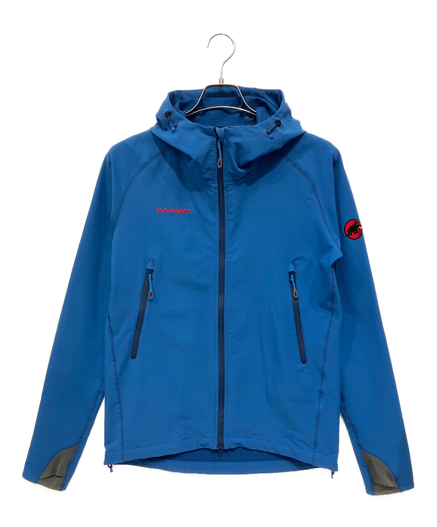 中古・古着通販】MAMMUT (マムート) マウンテンパーカー ブルー サイズ 中古・古着通販】MAMMUT (マムート) マウンテンパーカー ブルー サイズ