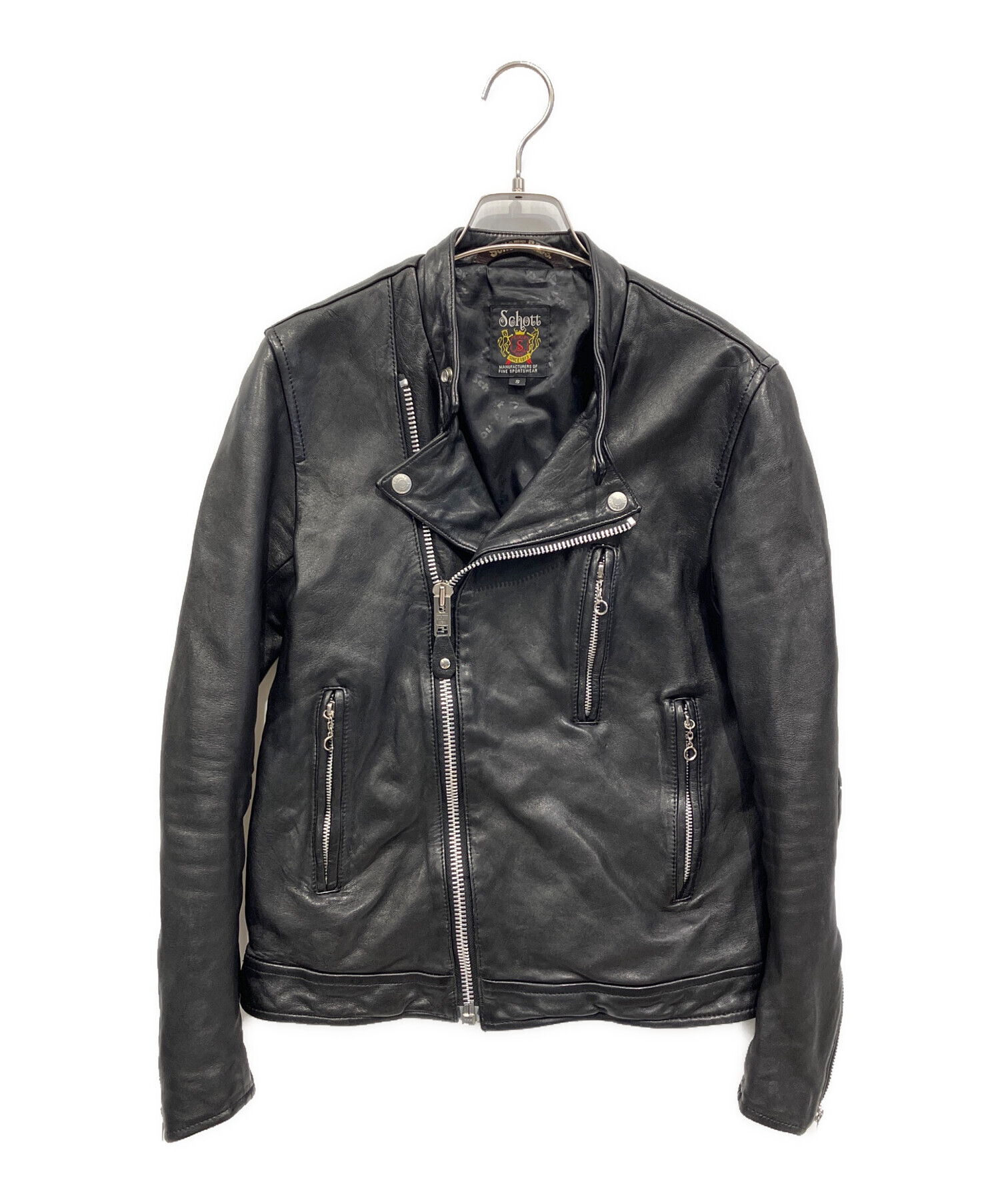 中古・古着通販】Schott (ショット) ダブルライダースジャケット
