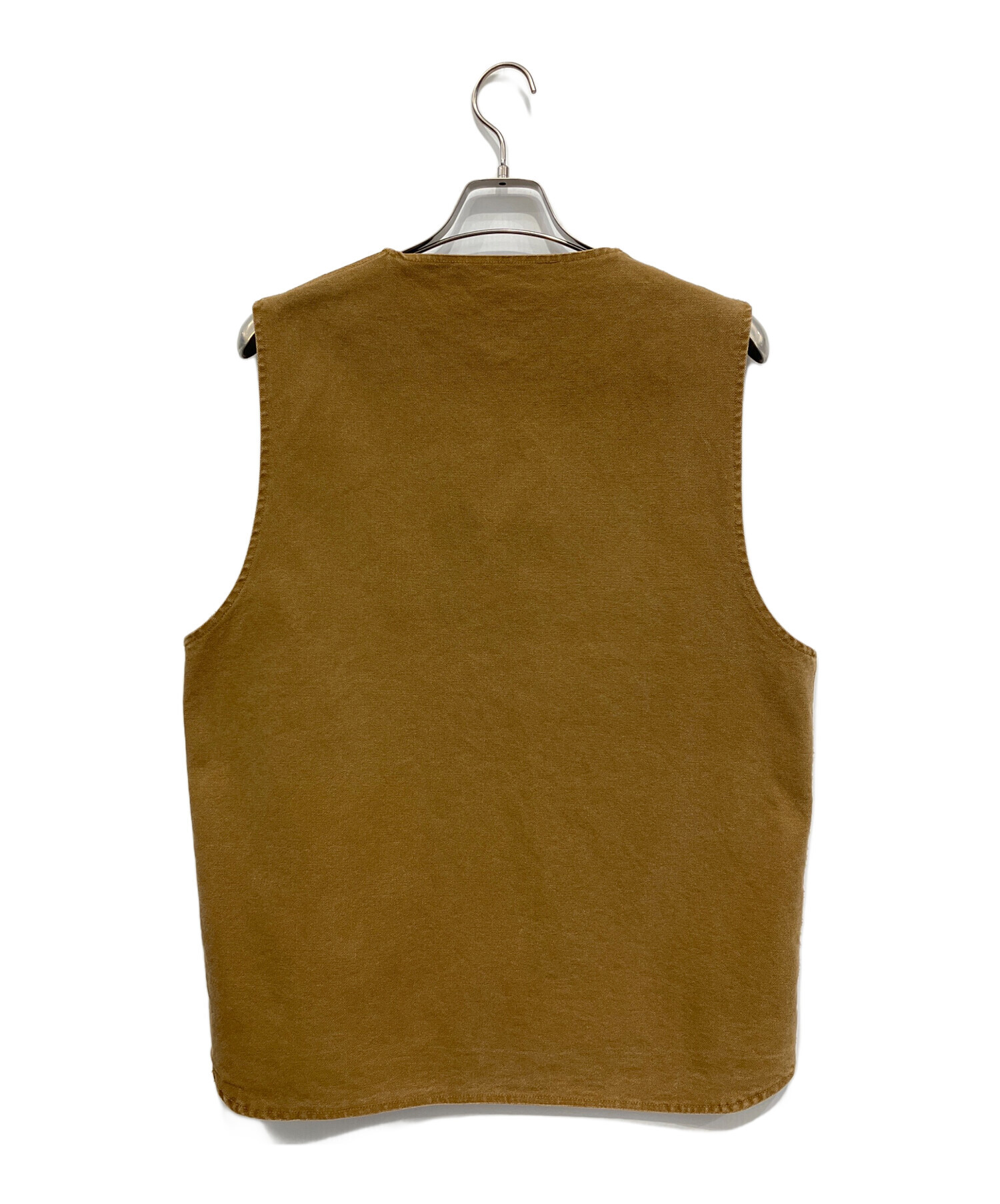 中古・古着通販】CarHartt (カーハート) リバーシブルベスト ブラウン 