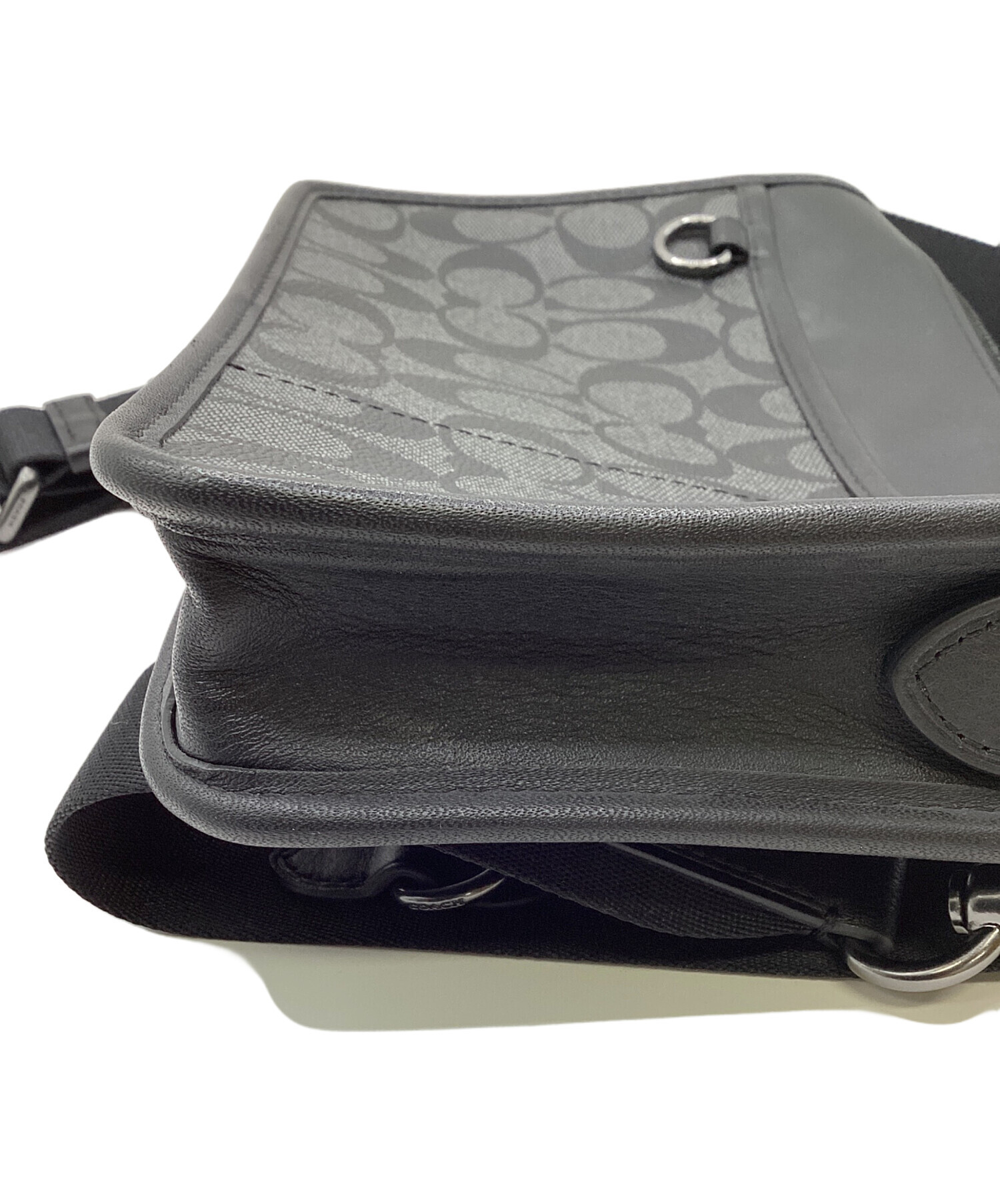中古・古着通販】COACH (コーチ) ショルダーバッグ ブラック｜ブランド