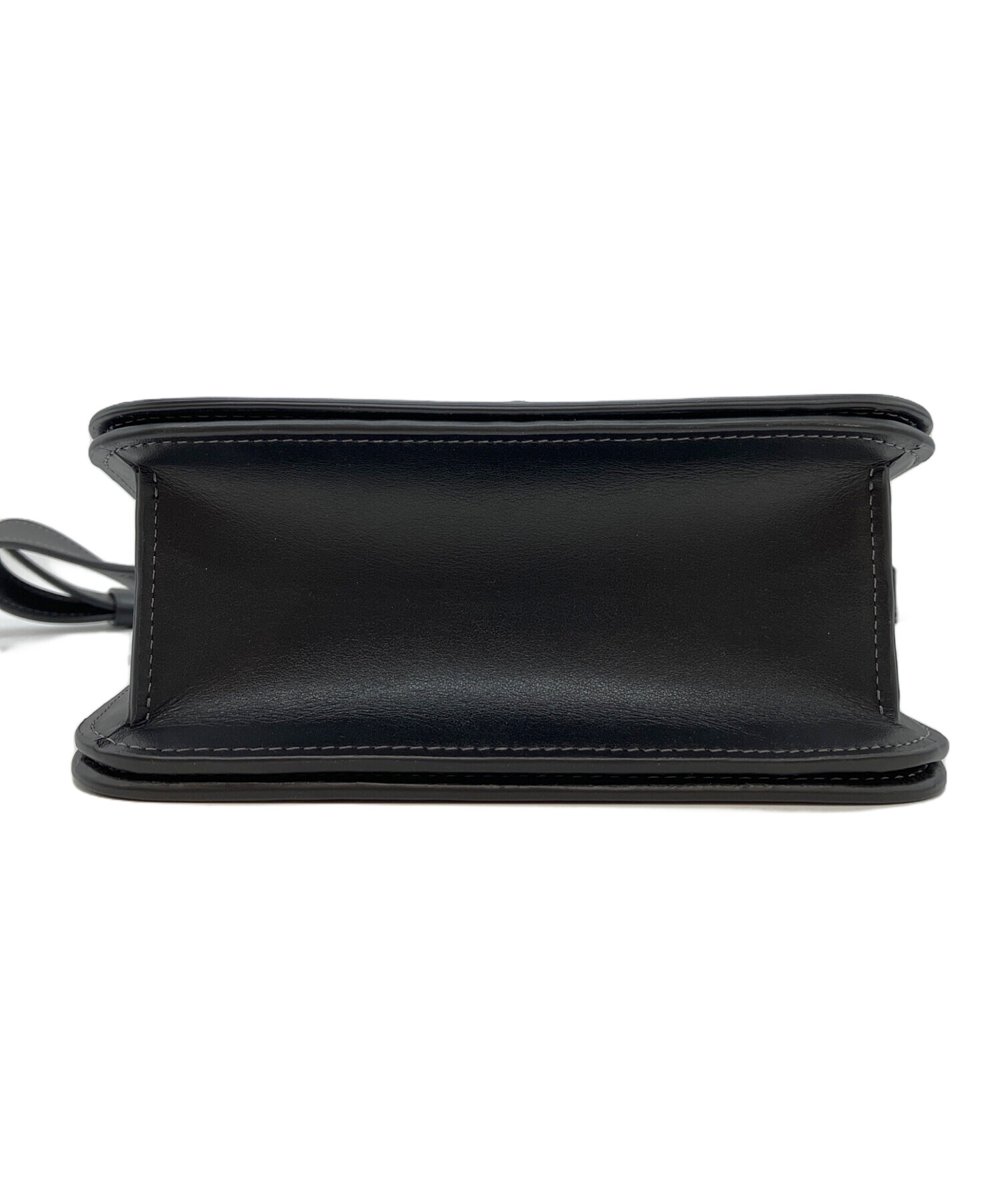 【超美品】COACH ボディバッグ ブラック 中古・古着通販】COACH (コーチ) モーガンスクエアクロスボディバッグ