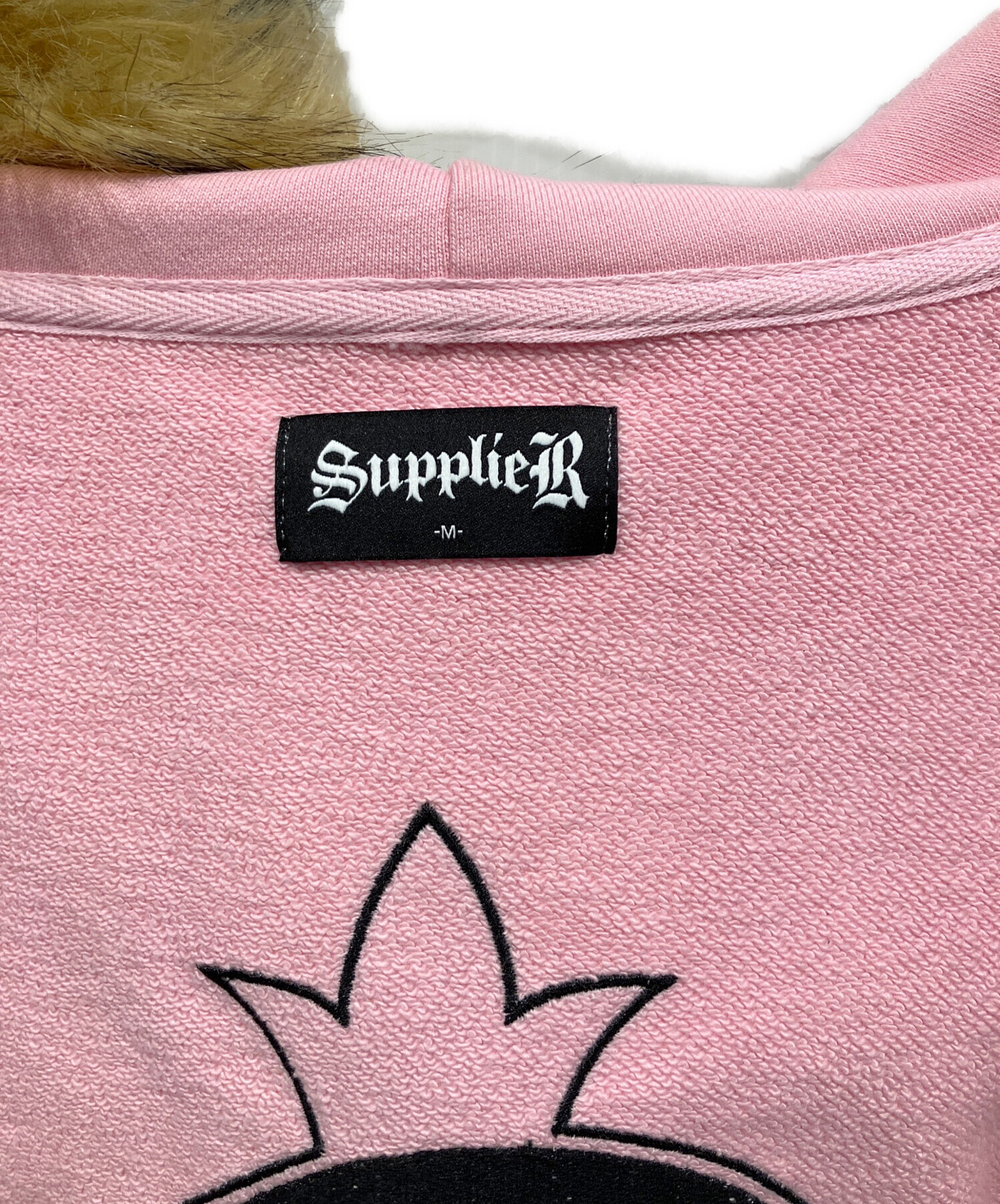 中古・古着通販】SUPPLIER (サプライヤー) ジップパーカー ピンク