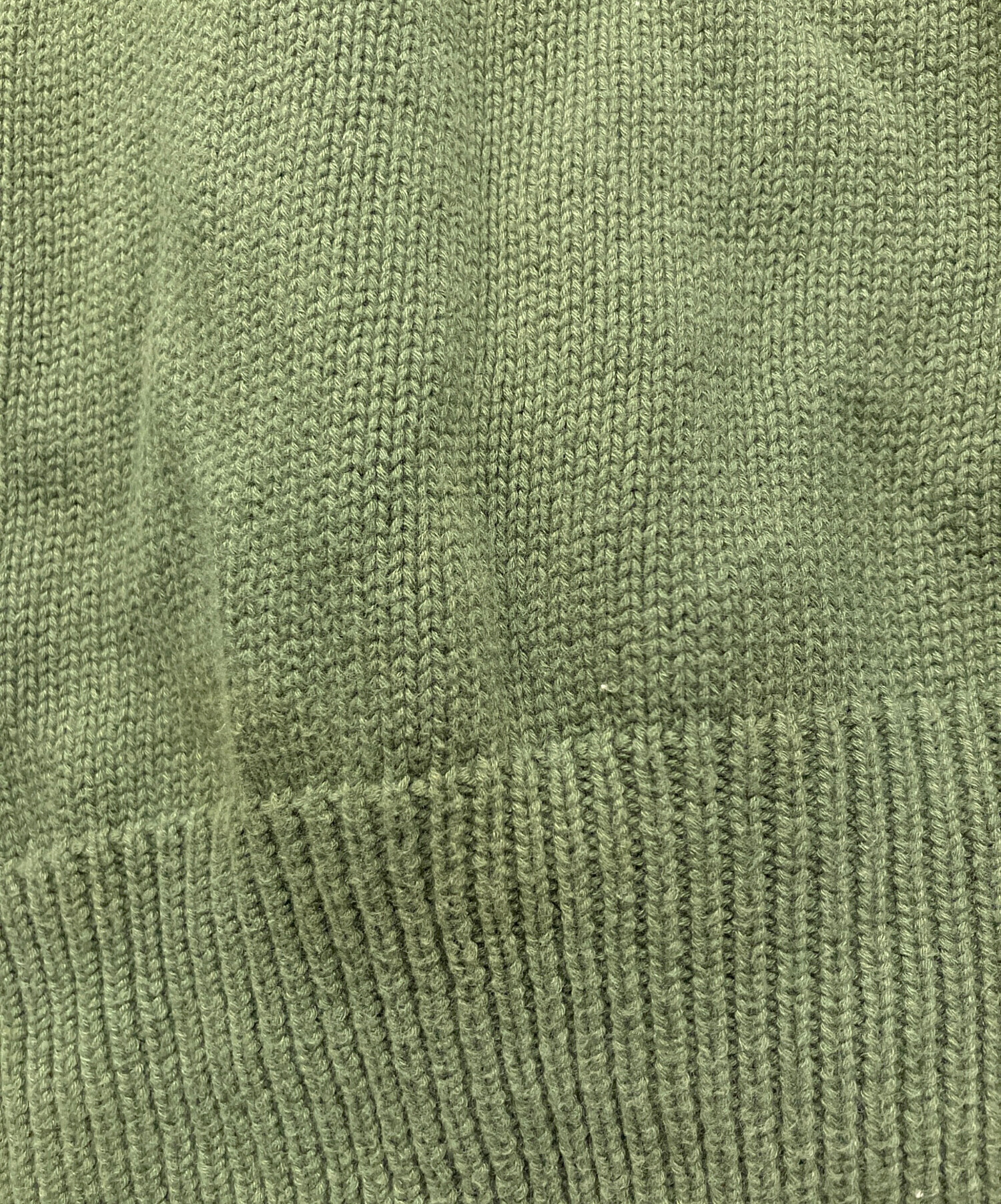 Stussy オリーブグリーン ニットセーター L 中古・古着通販】stussy (ステューシー) 厚手ニット グリーン サイズ:L
