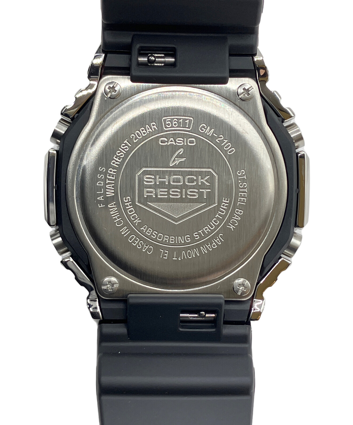 中古・古着通販】CASIO (カシオ) デジアナウォッチ シルバー×ブラック