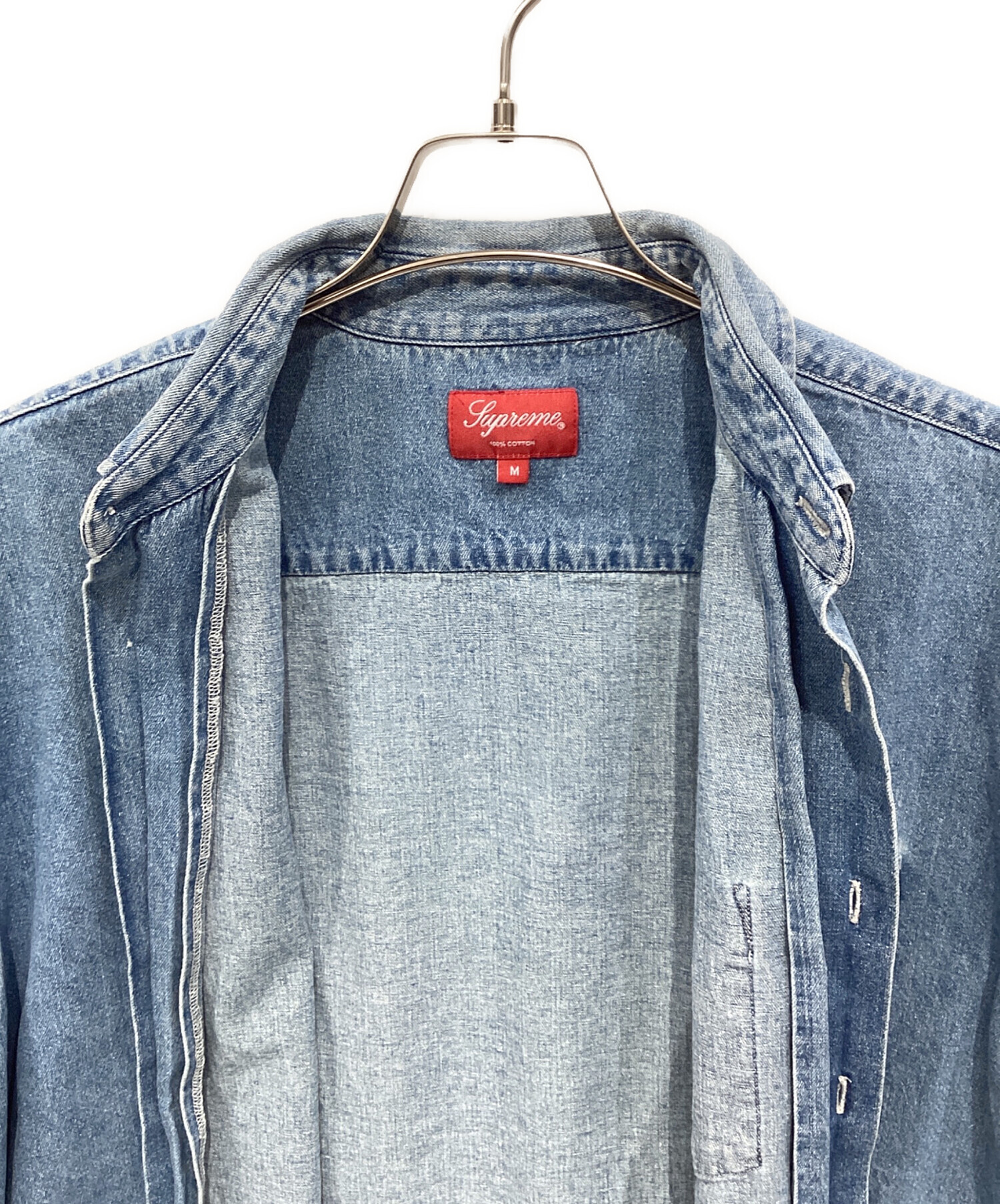 中古・古着通販】Supreme (シュプリーム) デニムシャツ インディゴ