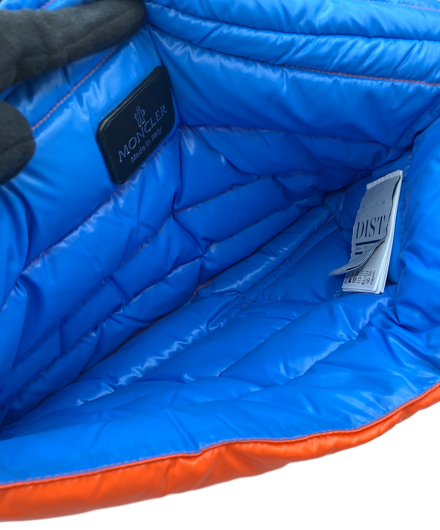 中古・古着通販】MONCLER (モンクレール) ダウンクラッチバッグ