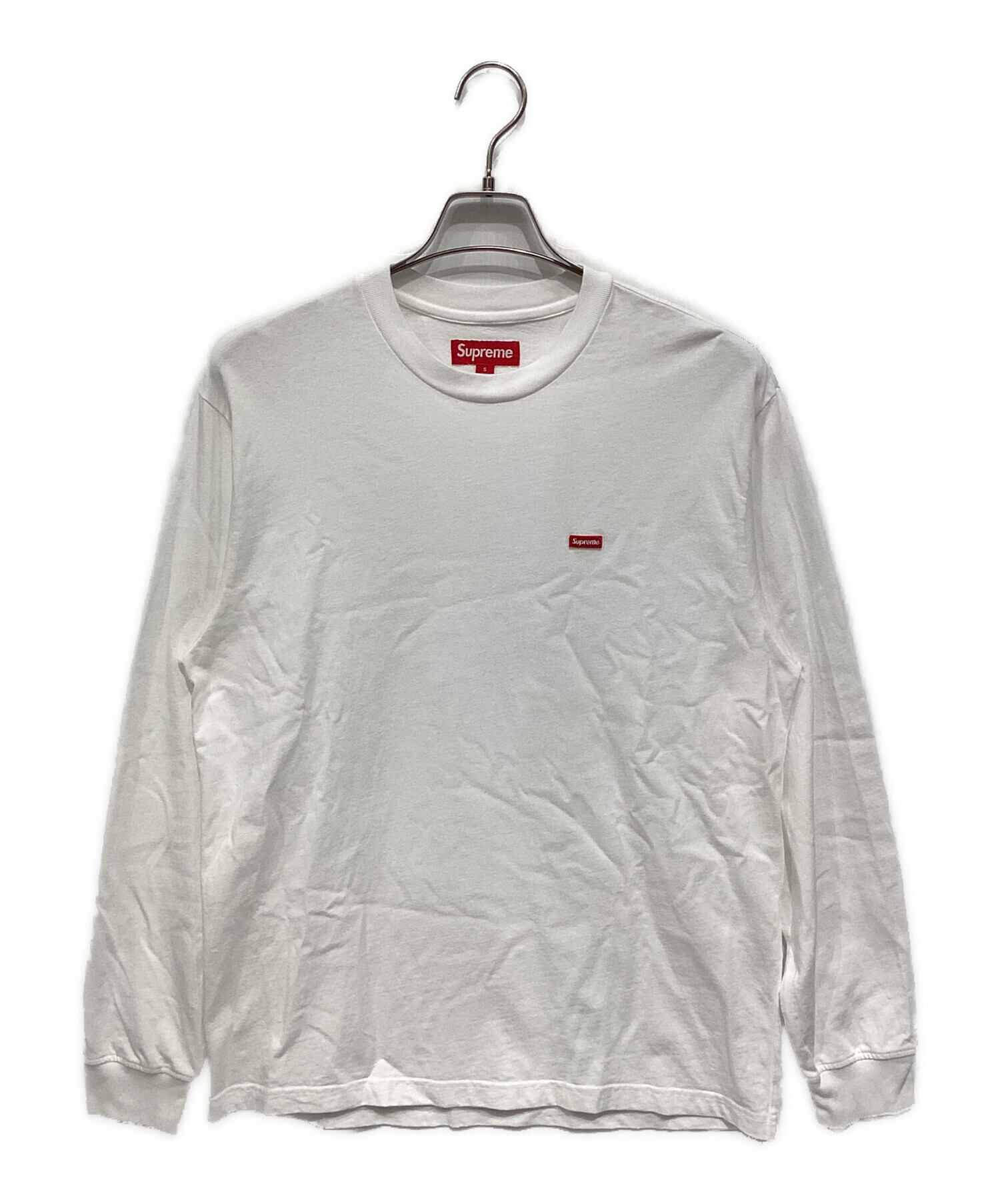 Supreme ホワイト 長袖カットソー M 中古・古着通販】Supreme (シュプリーム) 長袖カットソー ホワイト