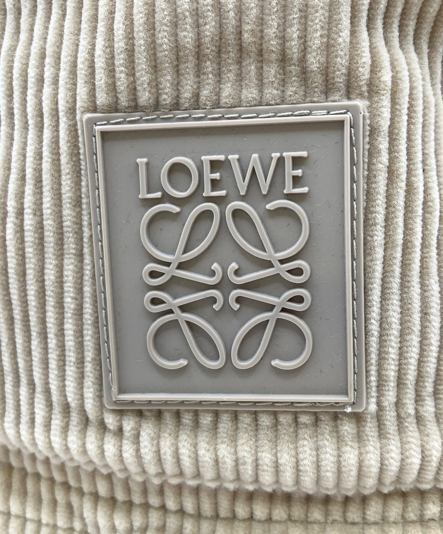中古・古着通販】LOEWE (ロエベ) コーデュロイバケットハット ベージュ