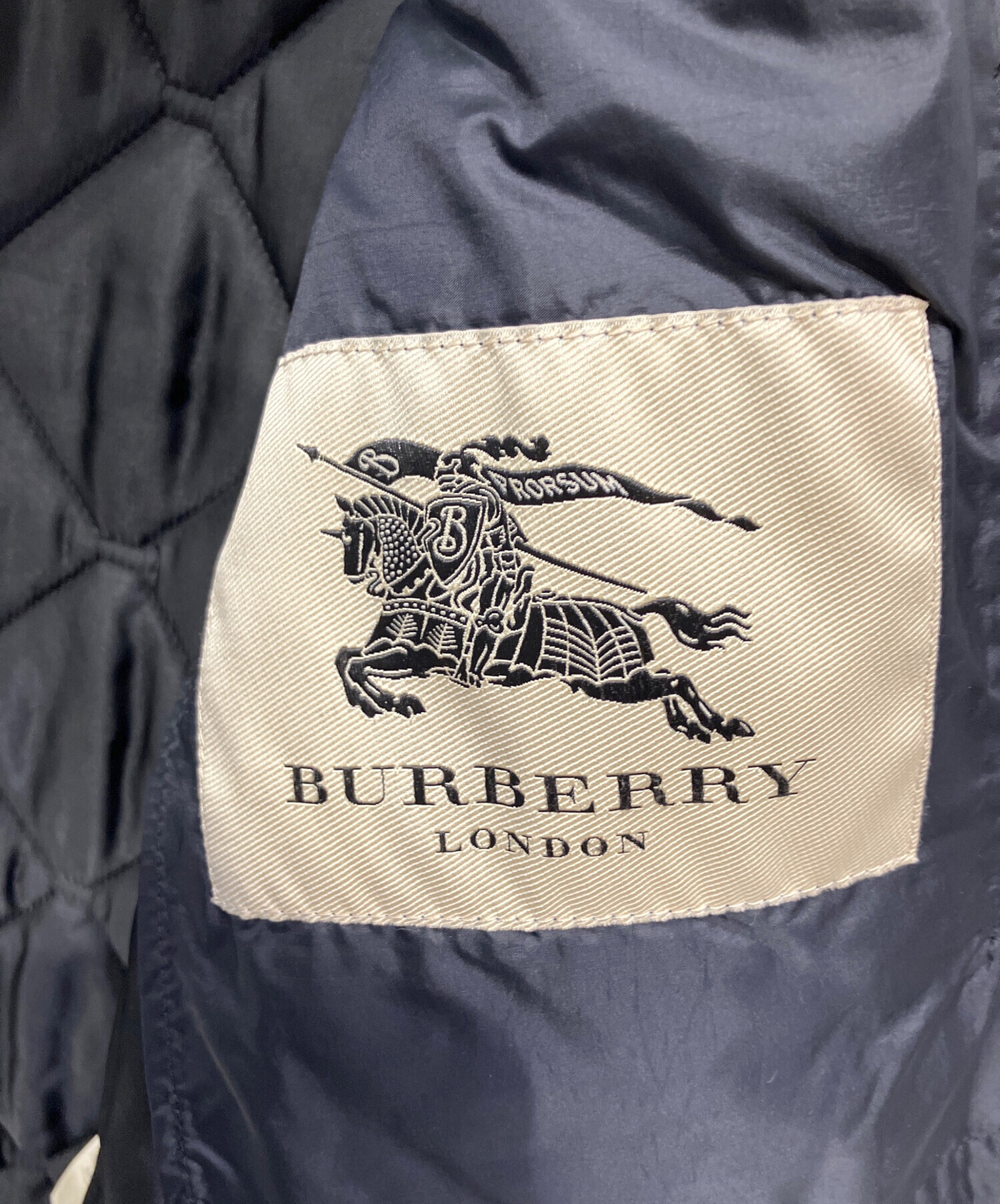 バーバリーキルティング 新品未使用 中古・古着通販】BURBERRY (バーバリー) キルティングジャケット