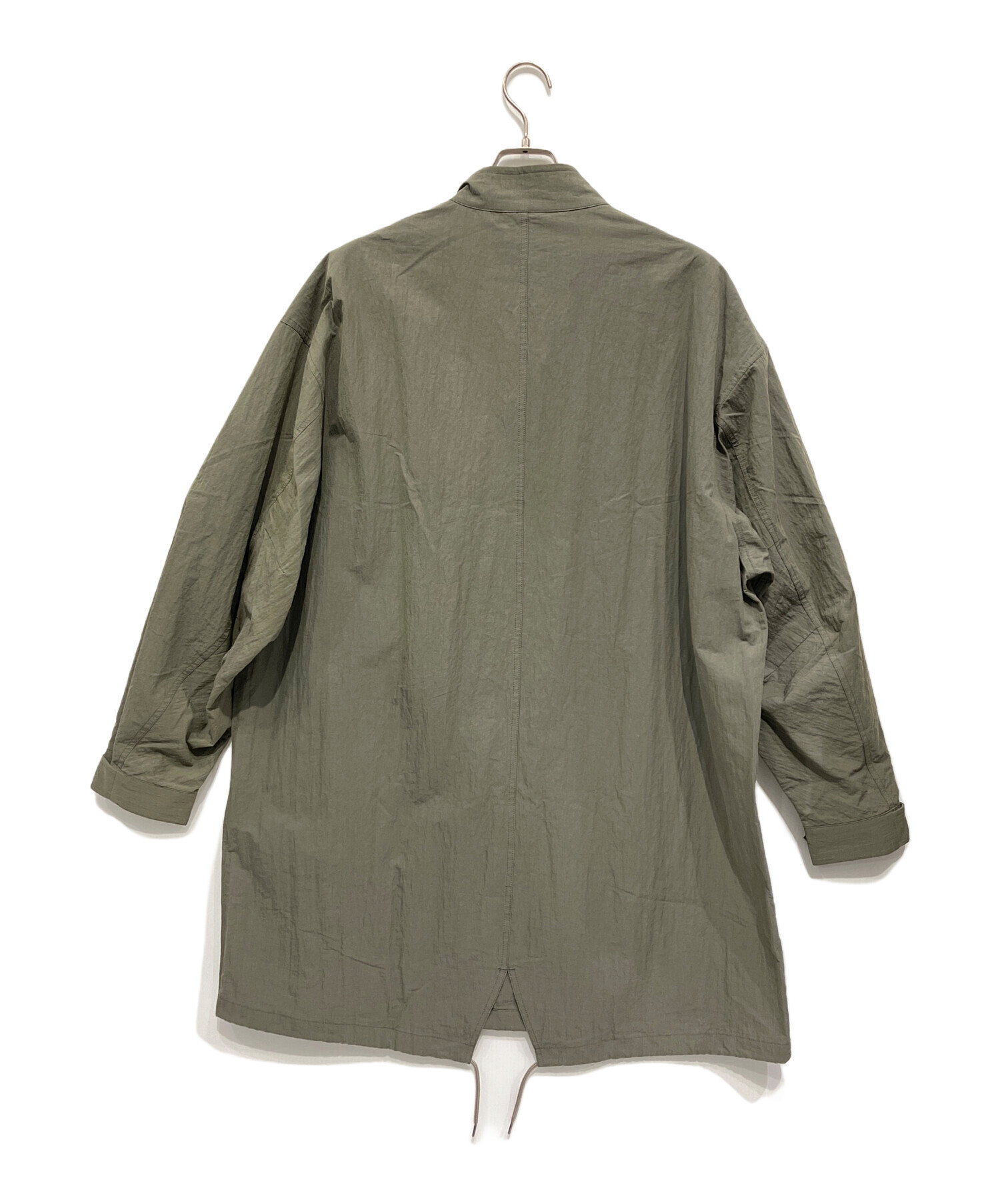中古・古着通販】ATTACHMENT (アタッチメント) ノーカラーコート