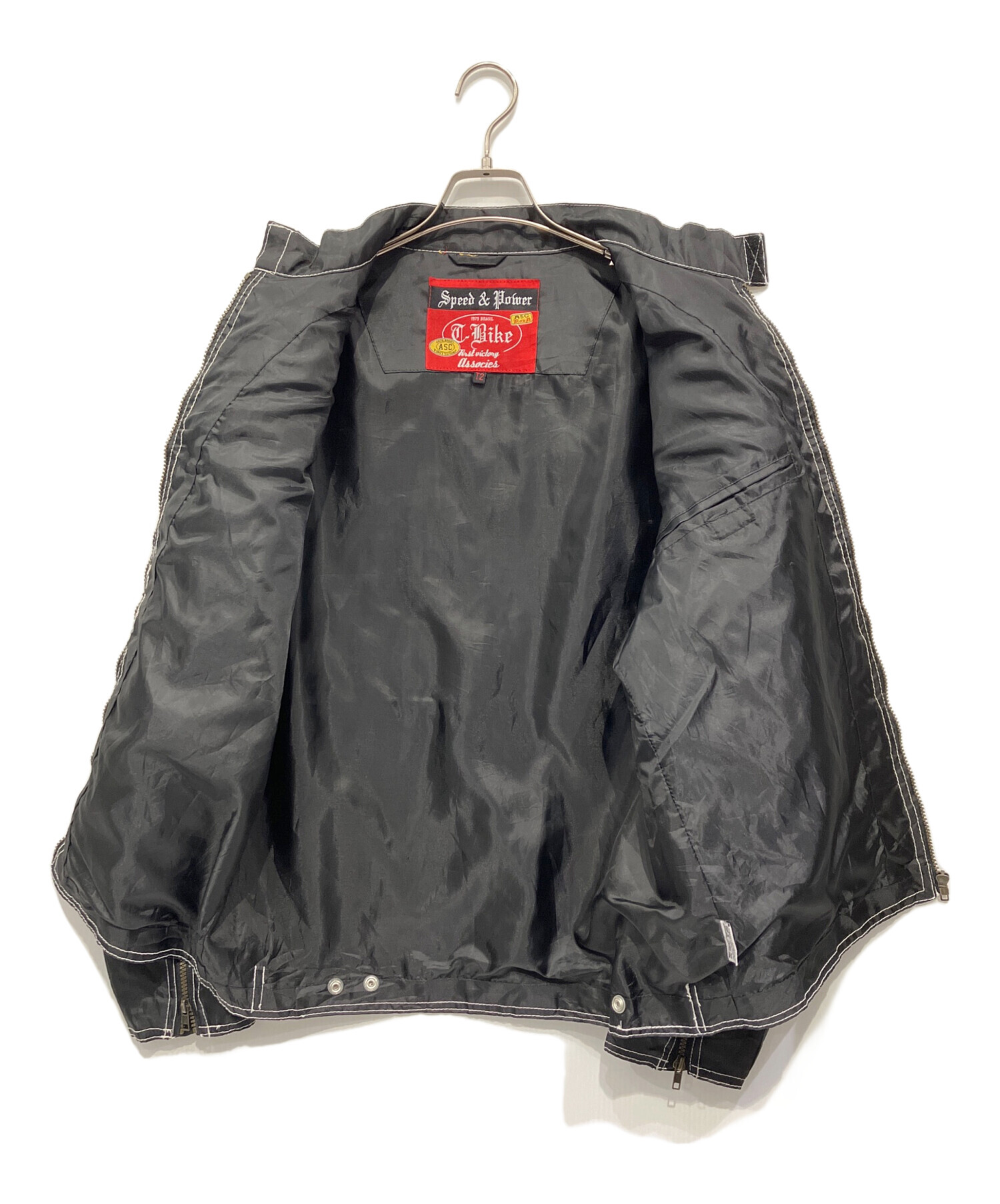 レーシングジャケット　バイクジャケット　ストリート系　古着　y2k 中古・古着通販】T-Bike (ティーバイク) レーシングジャケット