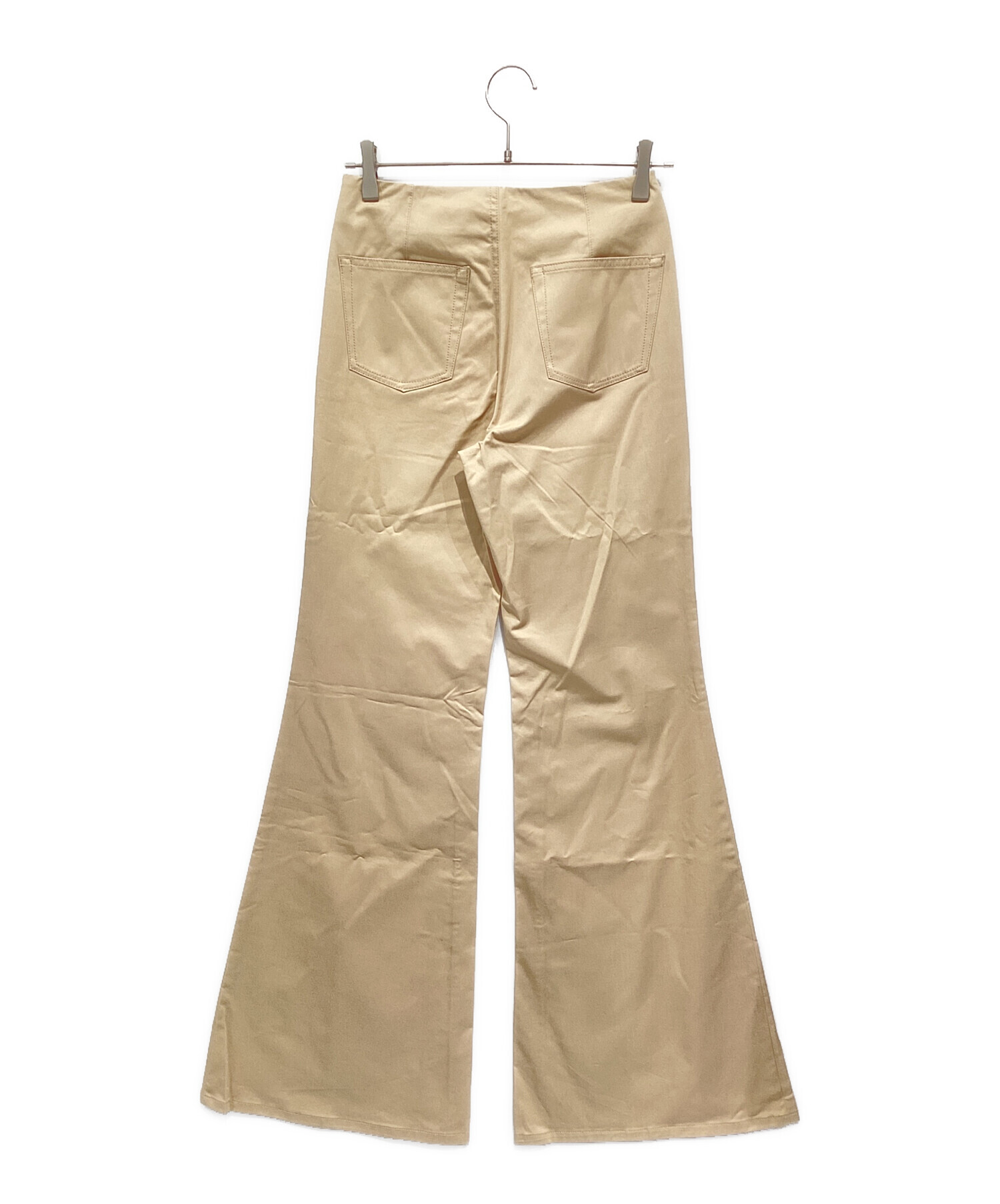 Acne Studios ベージュ ワイドパンツ サイズ48 中古・古着通販】Acne studios (アクネ ストゥディオズ) パンツ