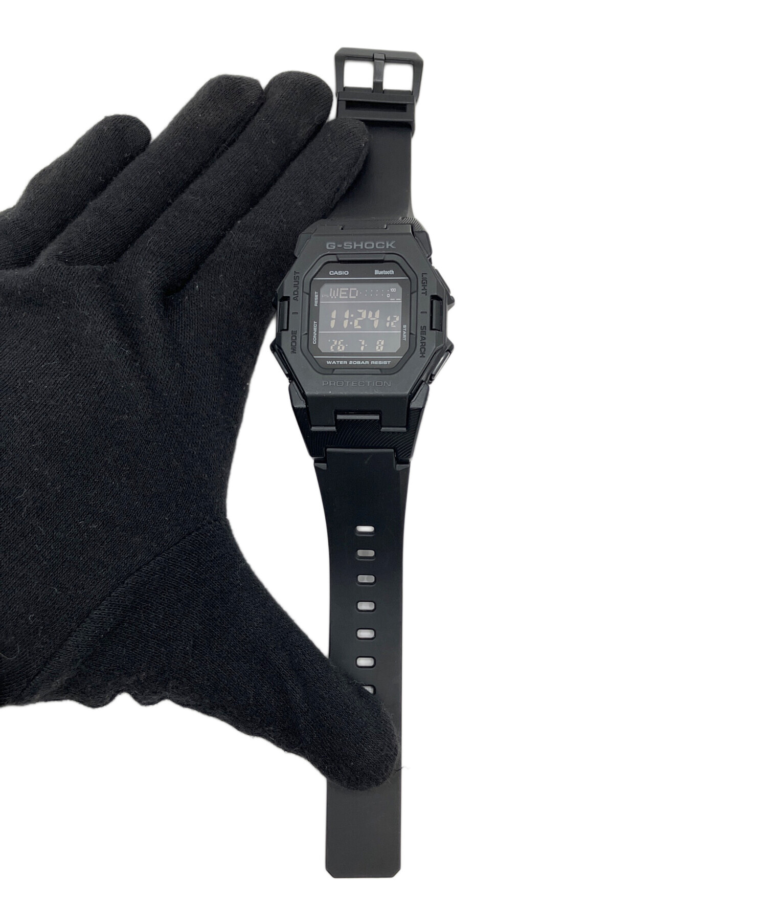 D*a様 ジャンク　カシオ 中古・古着通販】CASIO (カシオ) 腕時計 ブラック｜ブランド・古着通販