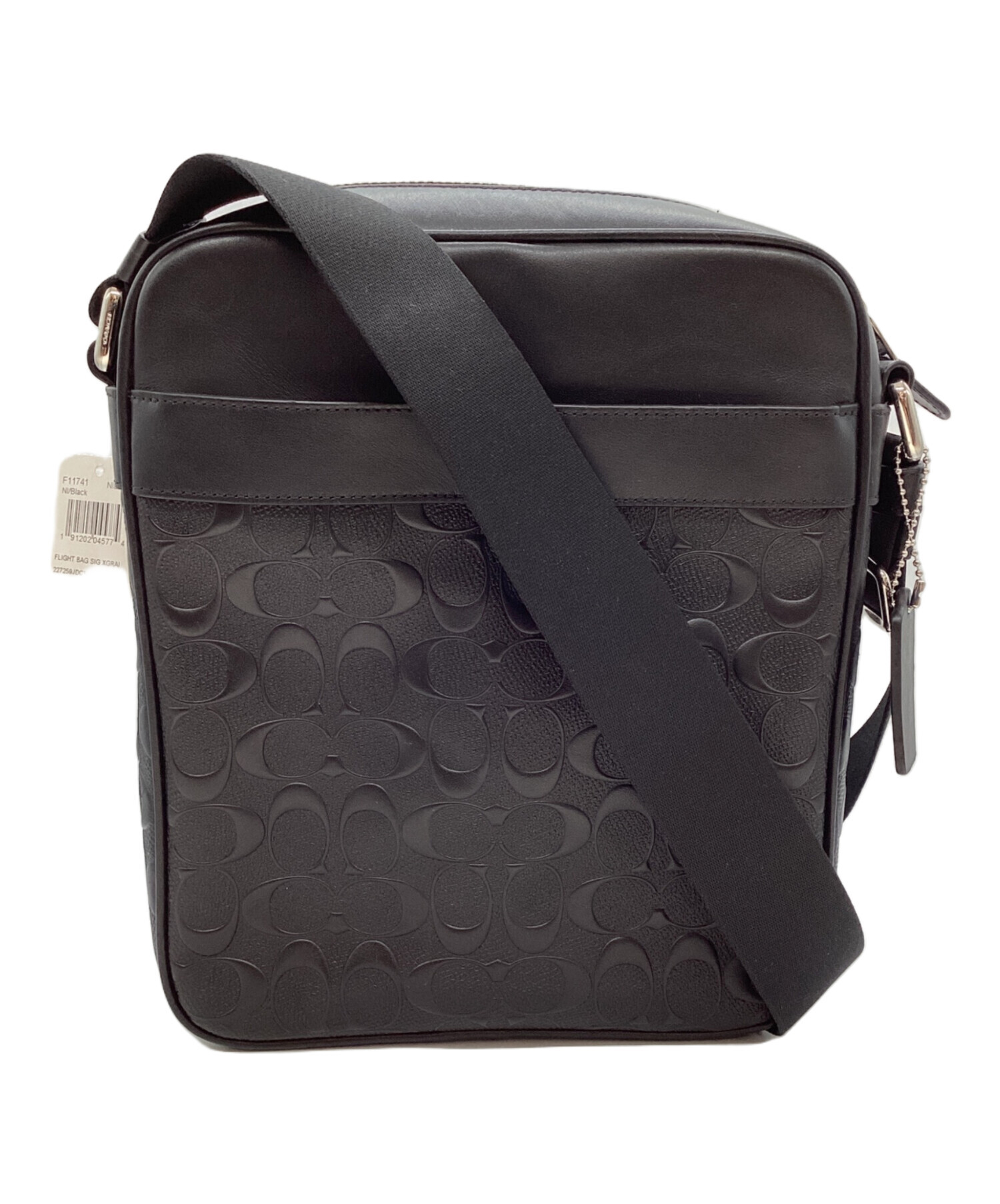 COACH コーチ ショルダーバッグ 11741 中古・古着通販】COACH (コーチ) ショルダーバッグ ブラック｜ブランド