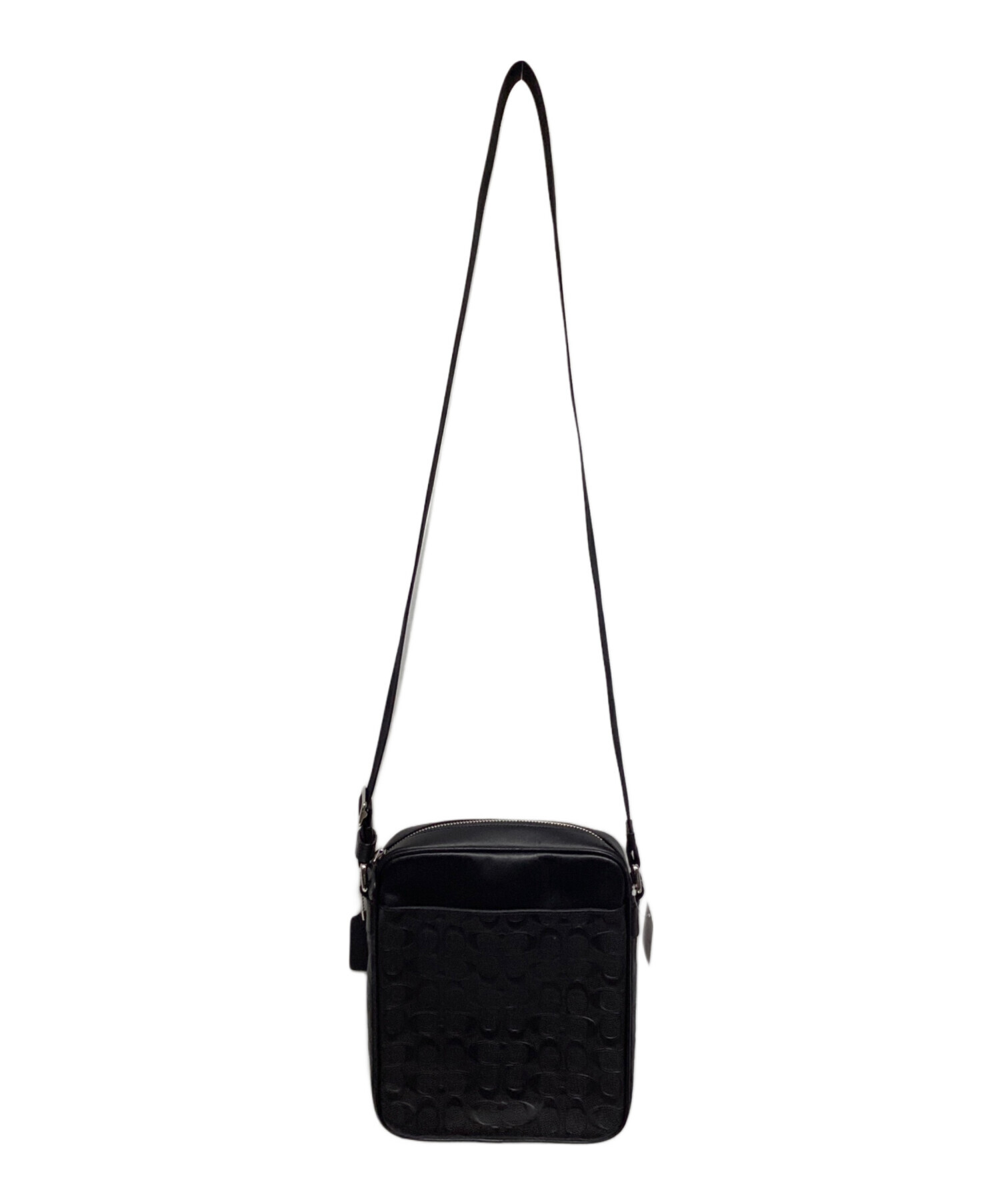 COACH コーチ ショルダーバッグ 11741 中古・古着通販】COACH (コーチ) ショルダーバッグ ブラック｜ブランド