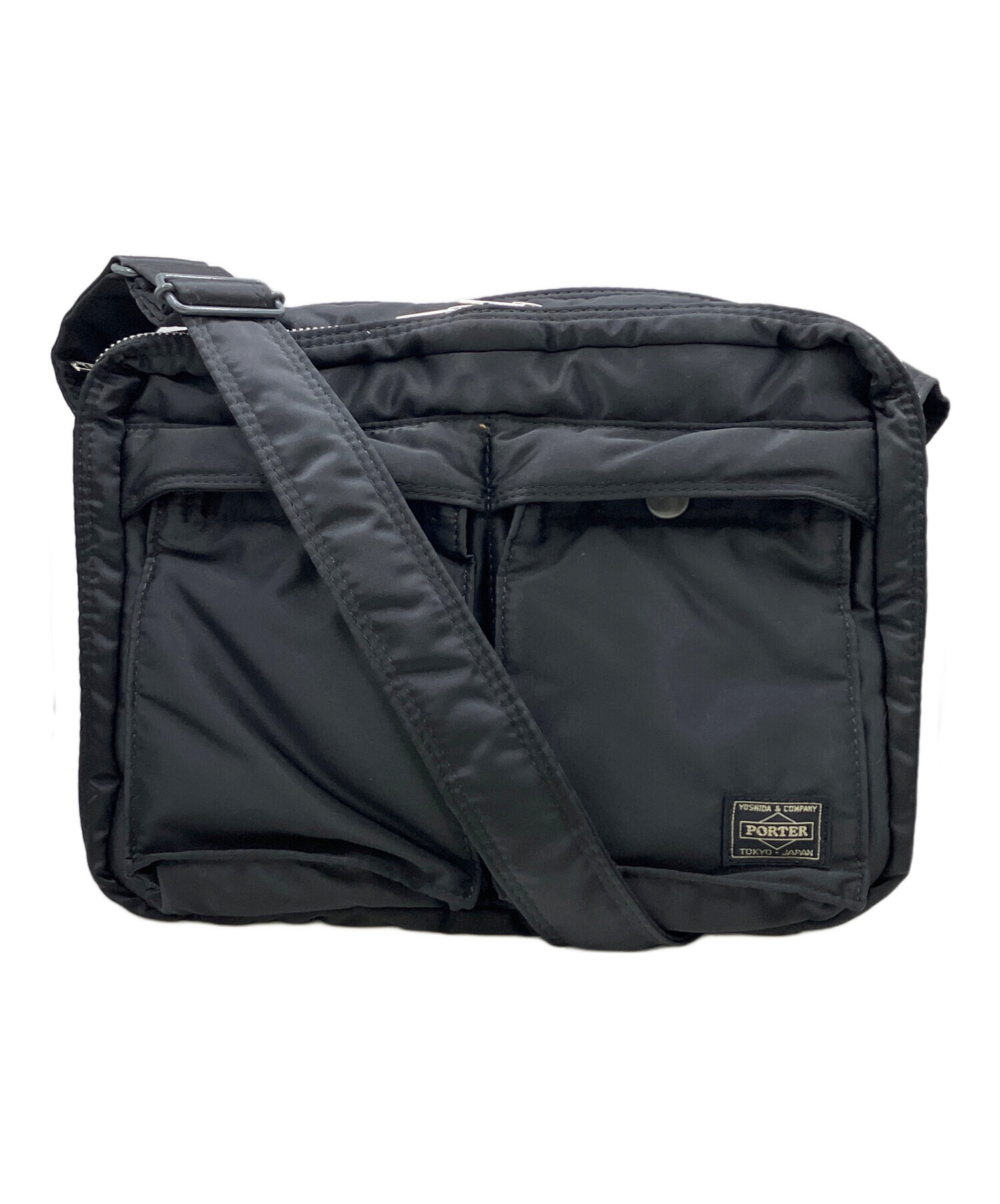 中古・古着通販】PORTER (ポーター) ショルダーバッグ ブラック