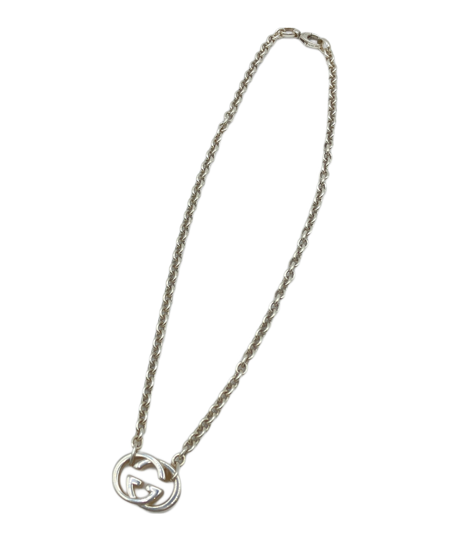 中古・古着通販】GUCCI (グッチ) インターロッキングGネックレス