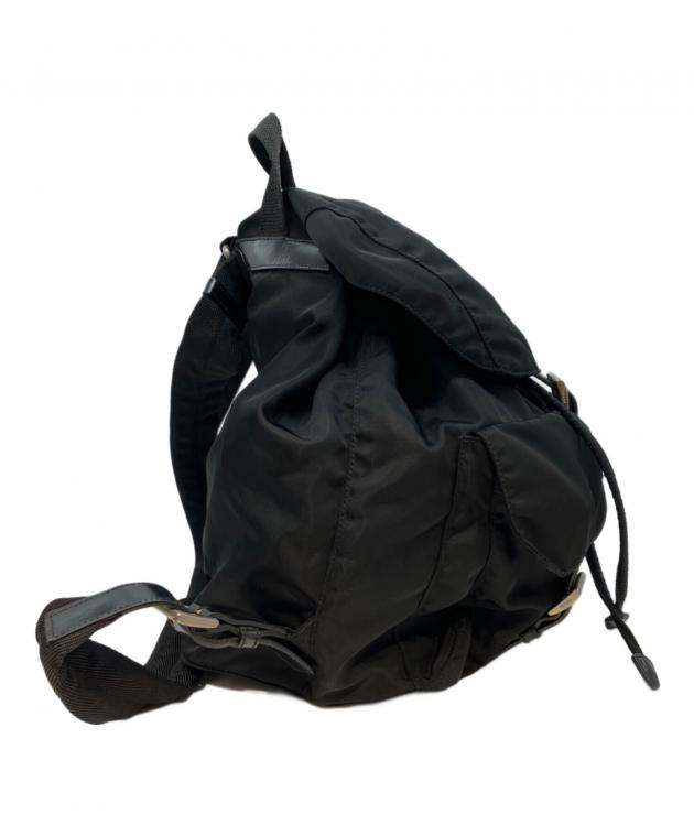 中古・古着通販】PRADA (プラダ) ナイロンリュック ブラック｜ブランド