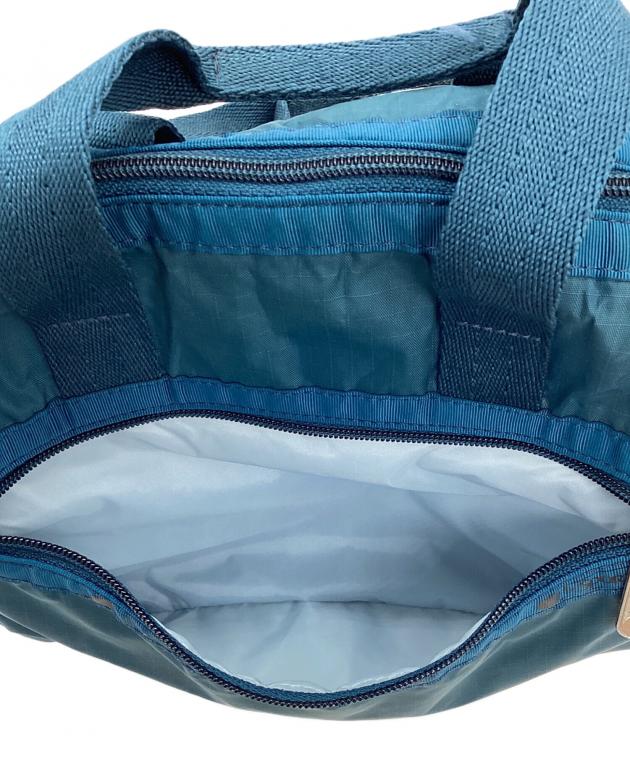 3070【未使用】レスポートサックミニボストンバッグ　ネイビー 中古・古着通販】LeSportsac (レスポートサック) 2WAYミニボストン
