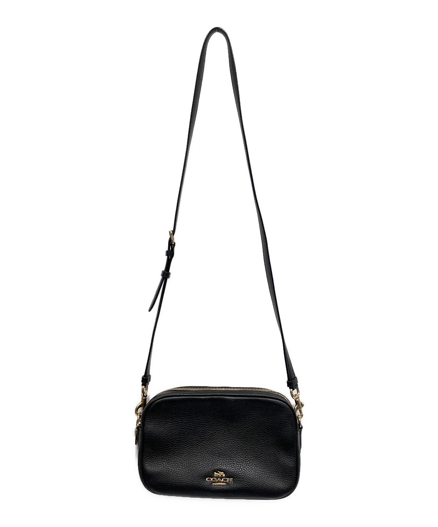 中古・古着通販】COACH (コーチ) ショルダーバッグ ブラック｜ブランド 