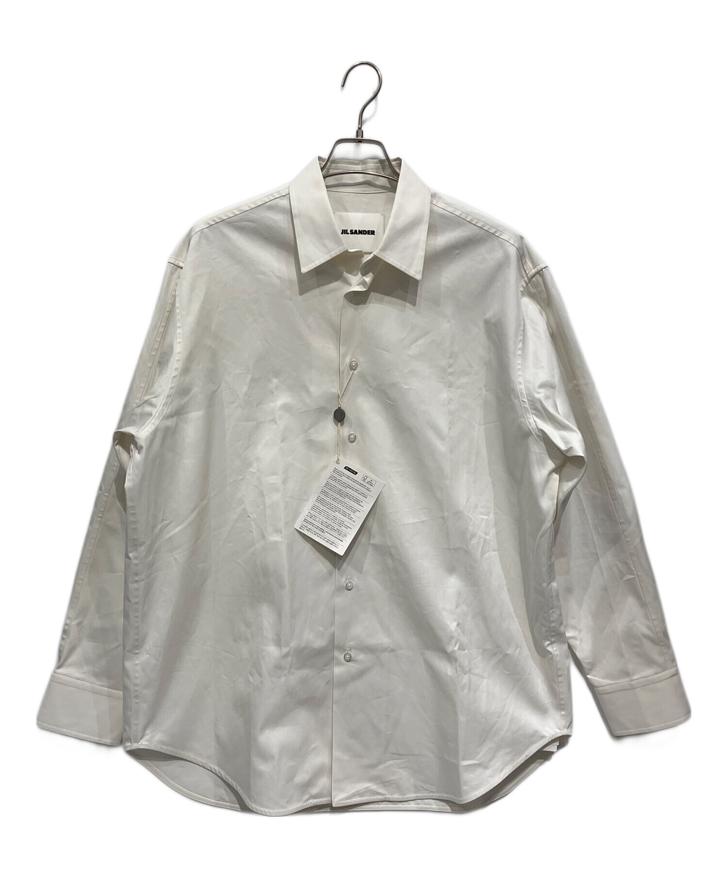 中古・古着通販】JIL SANDER (ジルサンダー) 長袖シャツ ホワイト