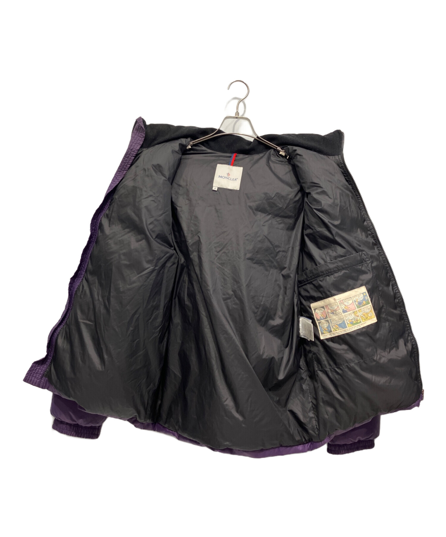 中古・古着通販】MONCLER (モンクレール) ダウンジャケット パープル 