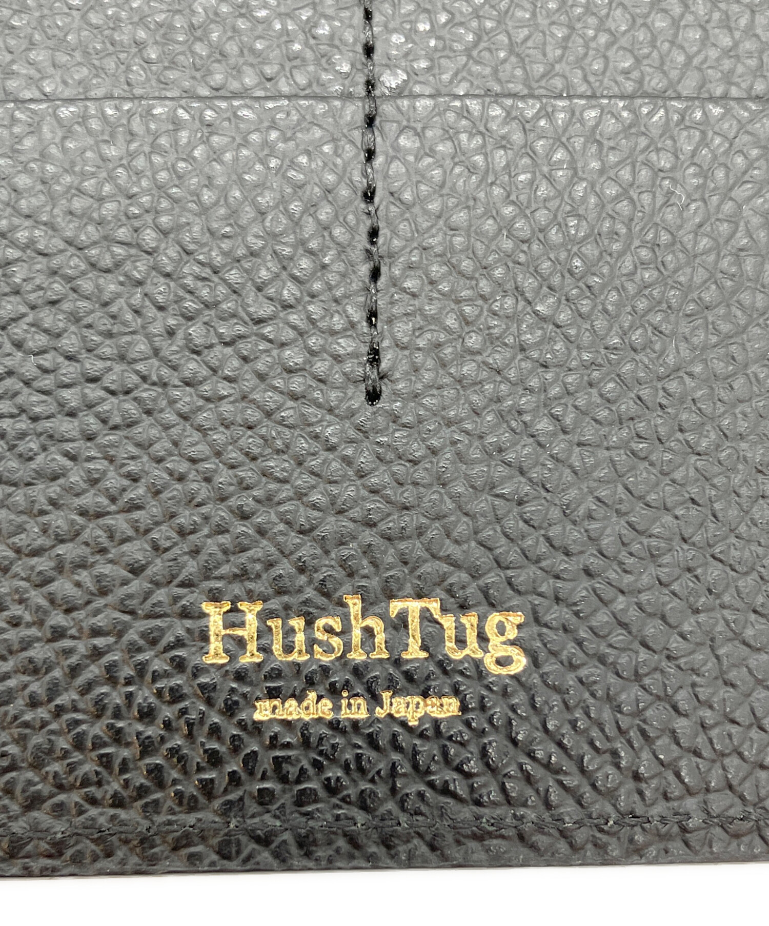 中古・古着通販】HushTug (ハッシュタグ) 長財布 ブラック｜ブランド