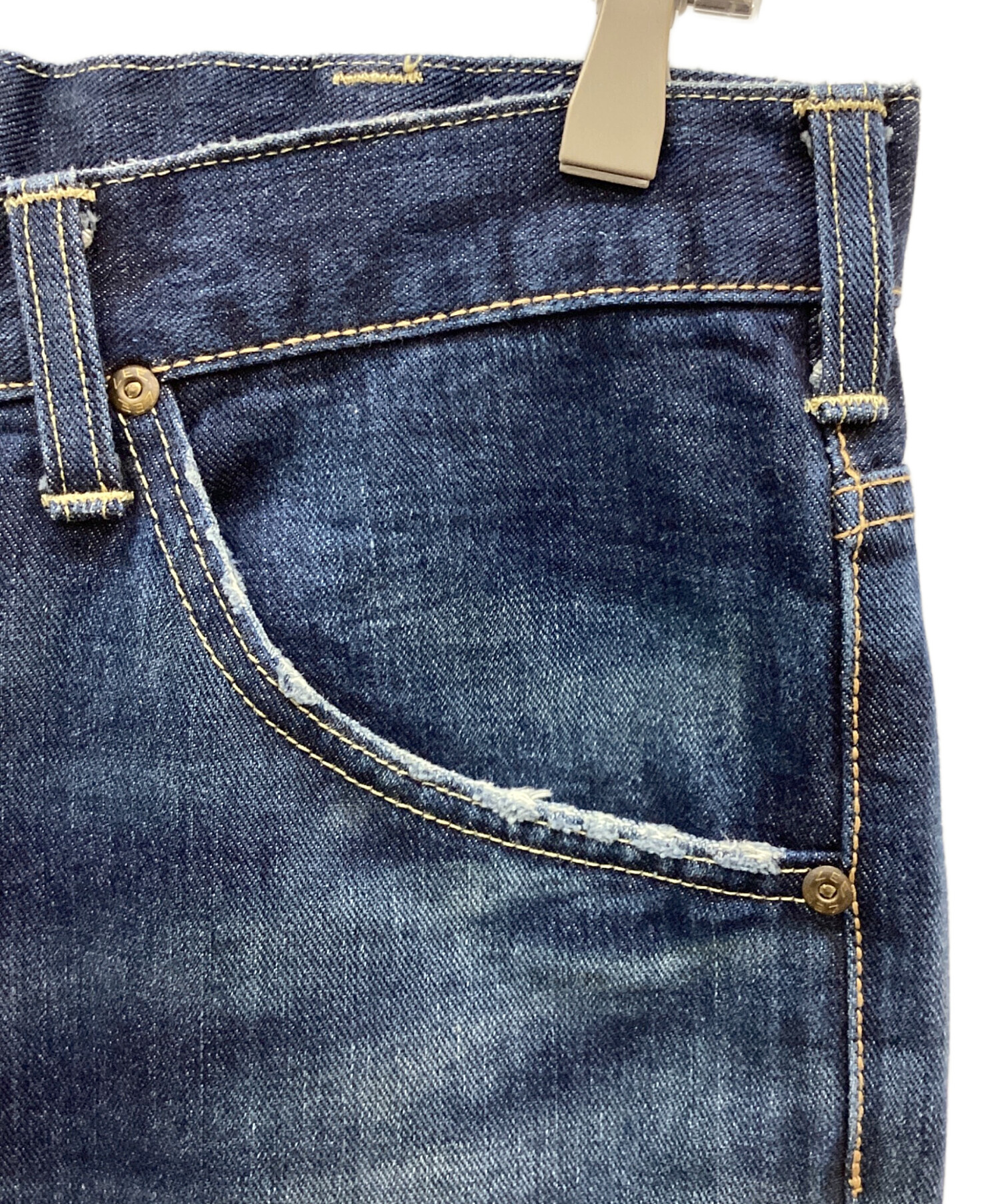 中古・古着通販】LEE (リー) デニムパンツ ブルー サイズ:33｜ブランド 