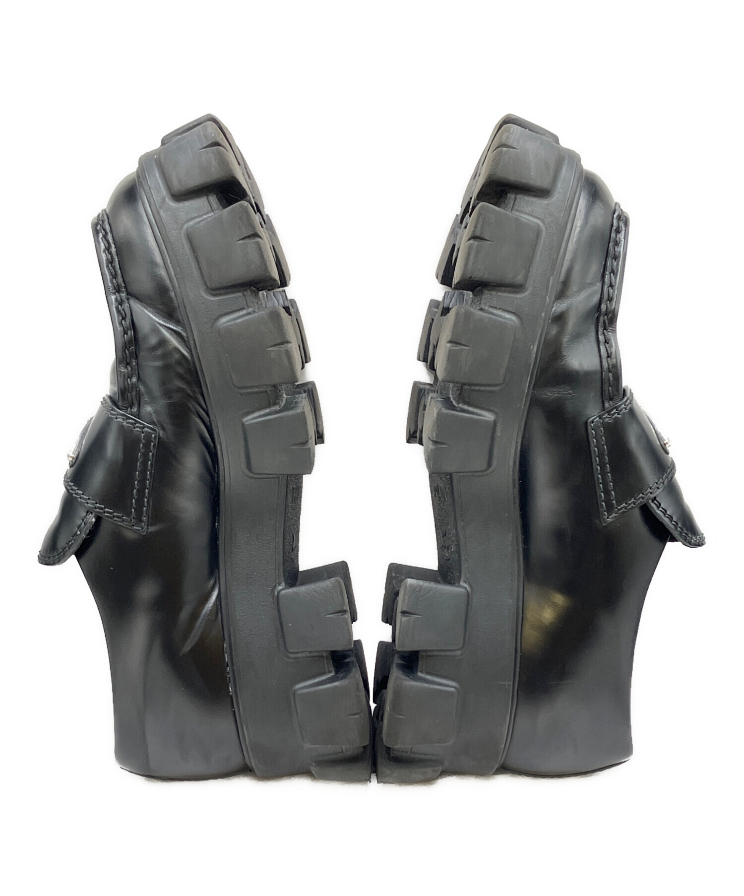 中古・古着通販】PRADA (プラダ) モノリス ブラッシュドレザー
