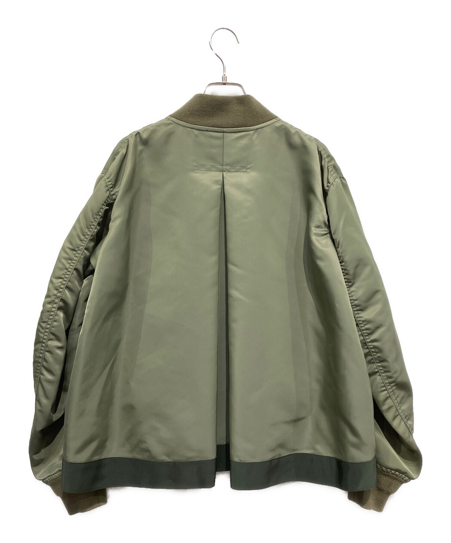 中古・古着通販】sacai (サカイ) MA-1ジャケット グリーン×オレンジ