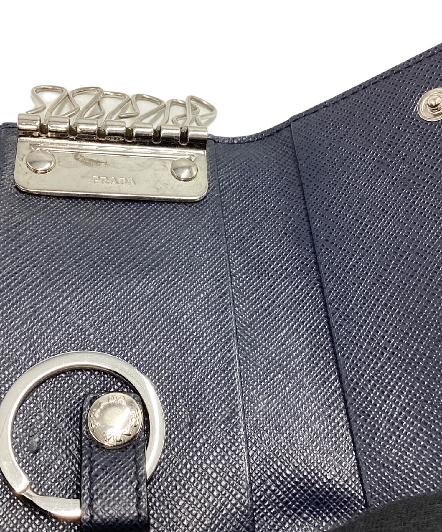 中古・古着通販】PRADA (プラダ) 6連キーケース ブラック｜ブランド