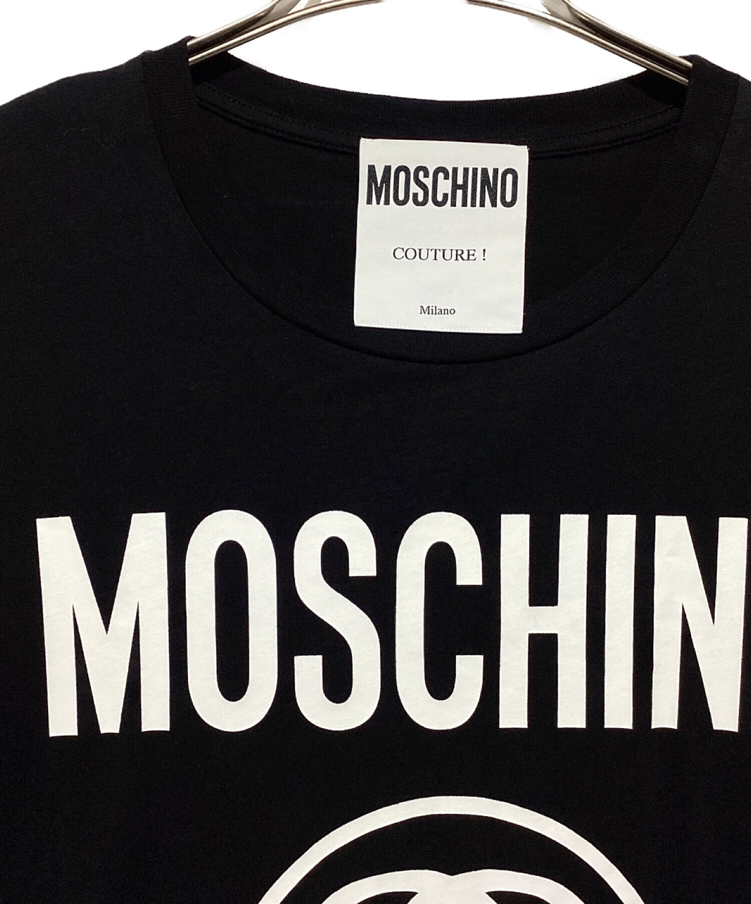 中古・古着通販】MOSCHINO (モスキーノ) ロゴプリントTシャツ