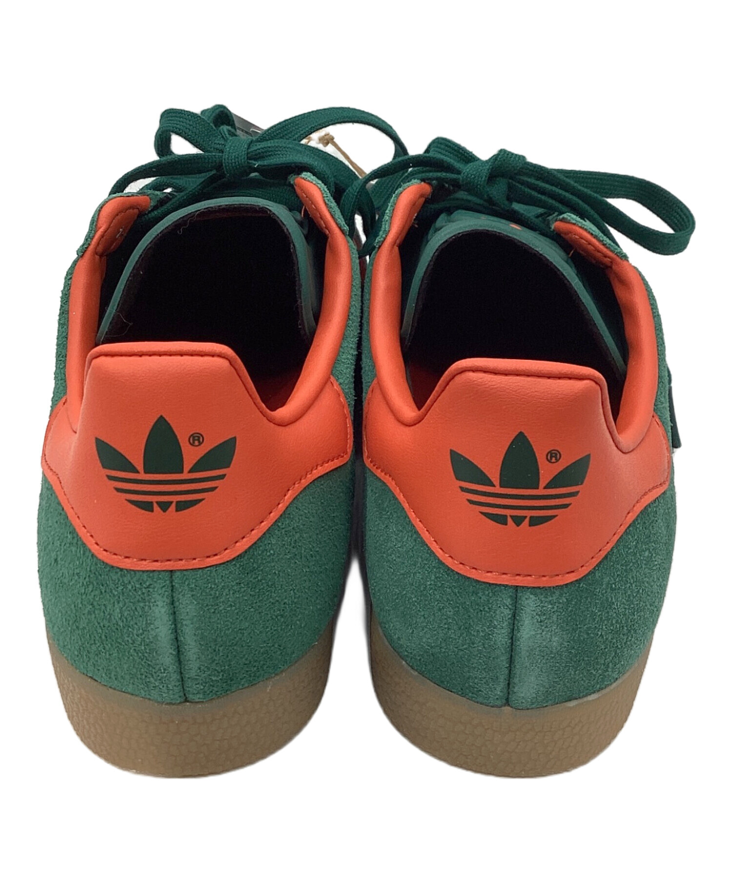 中古・古着通販】adidas (アディダス) スニーカー グリーン×オレンジ
