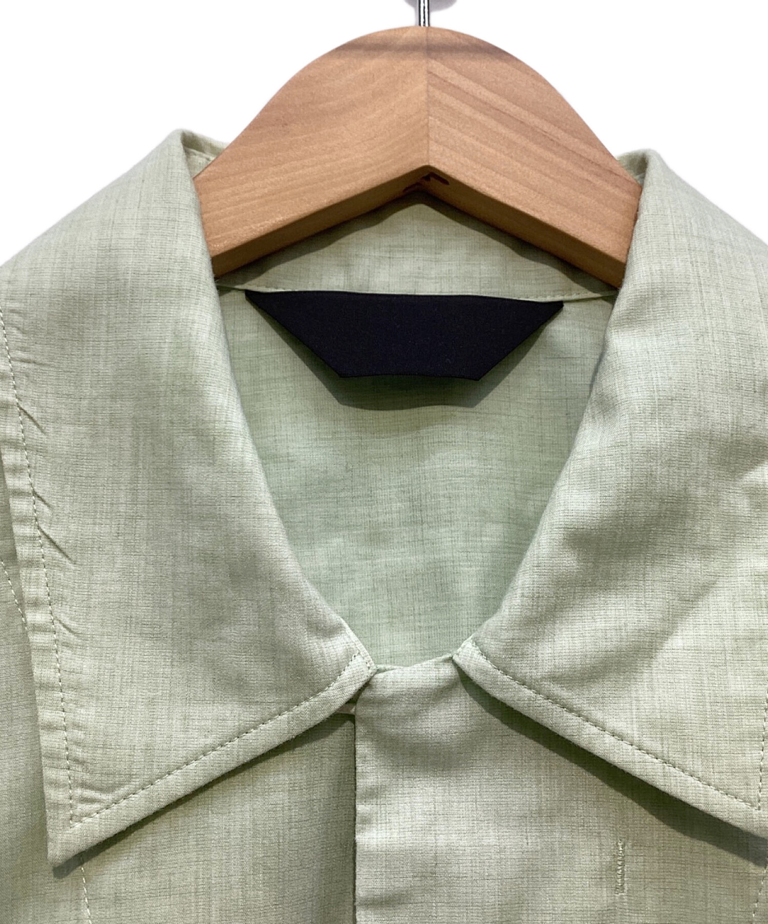 中古・古着通販】Essay (エッセイ) オーバーサイズシャツ グリーン