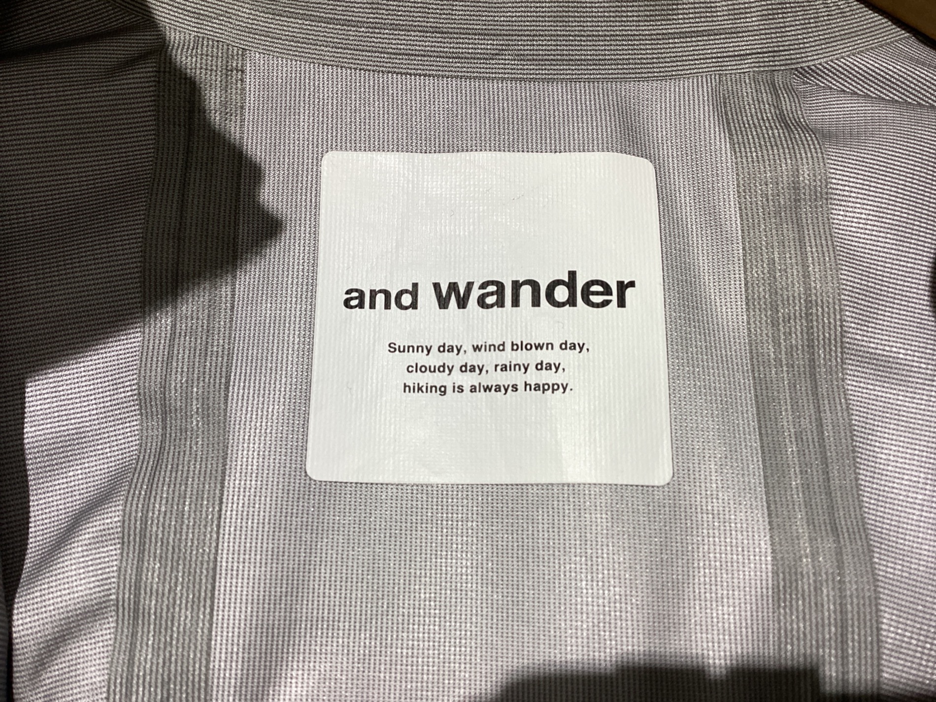 中古・古着通販】and wander (アンドワンダー) マウンテンパーカー