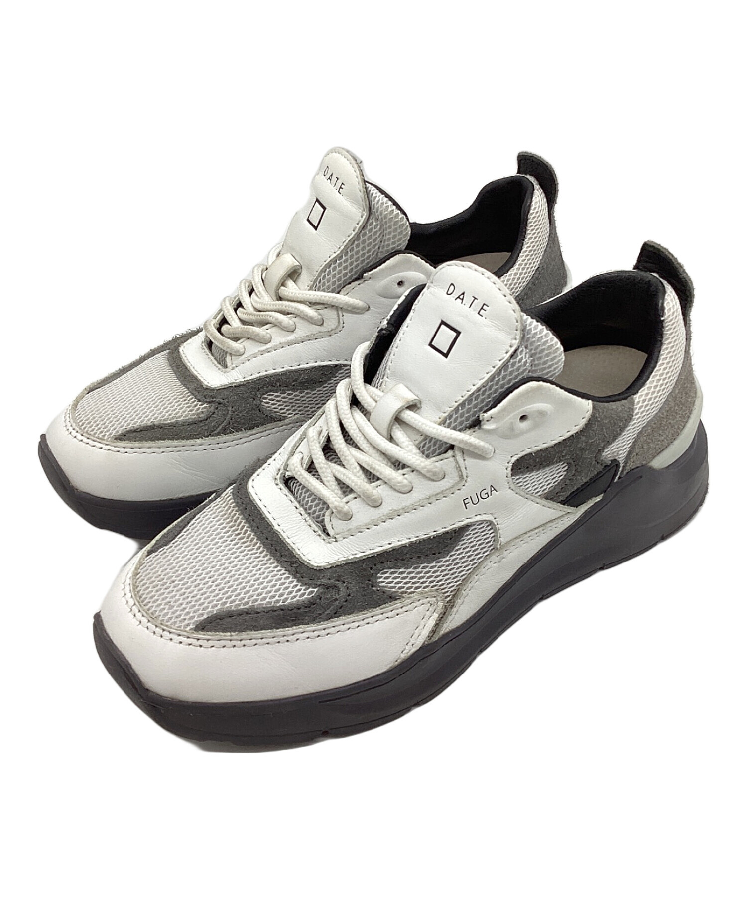 中古・古着通販】D.A.T.E. (デイト) スニーカー ホワイト×グレー