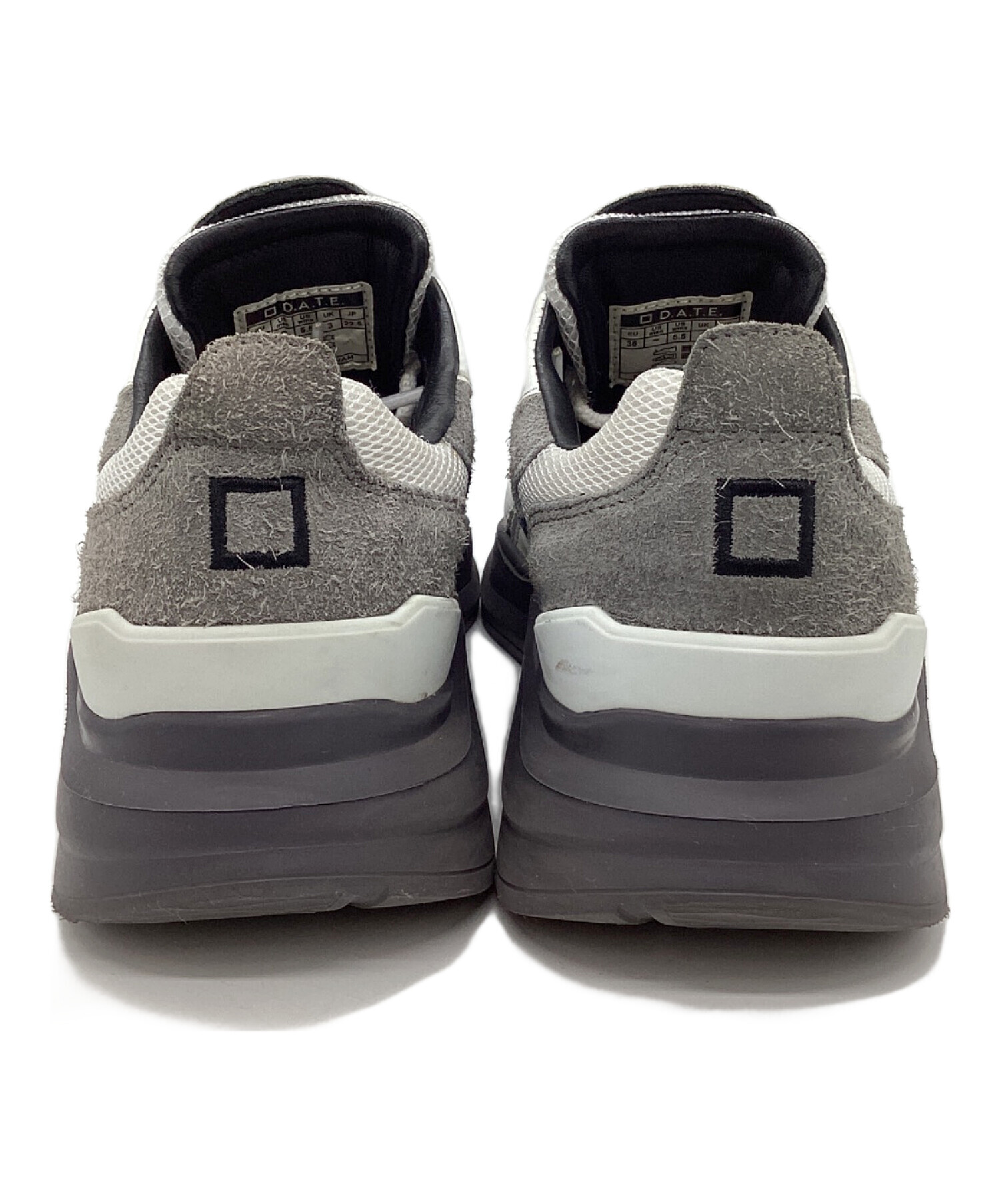 ブランド古着販売 中古・古着通販】D.A.T.E. (デイト) スニーカー ホワイト×グレー
