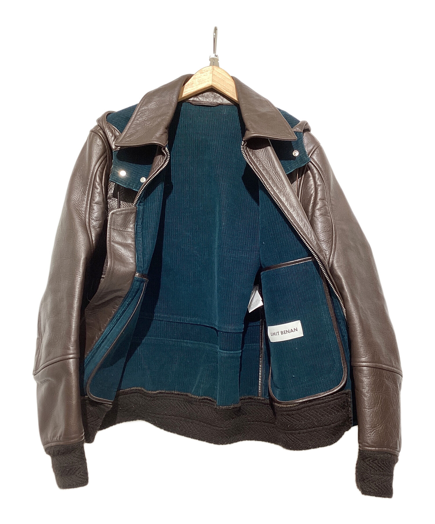 中古・古着通販】UMIT BENAN (ウミットベナン) カウレザージャケット