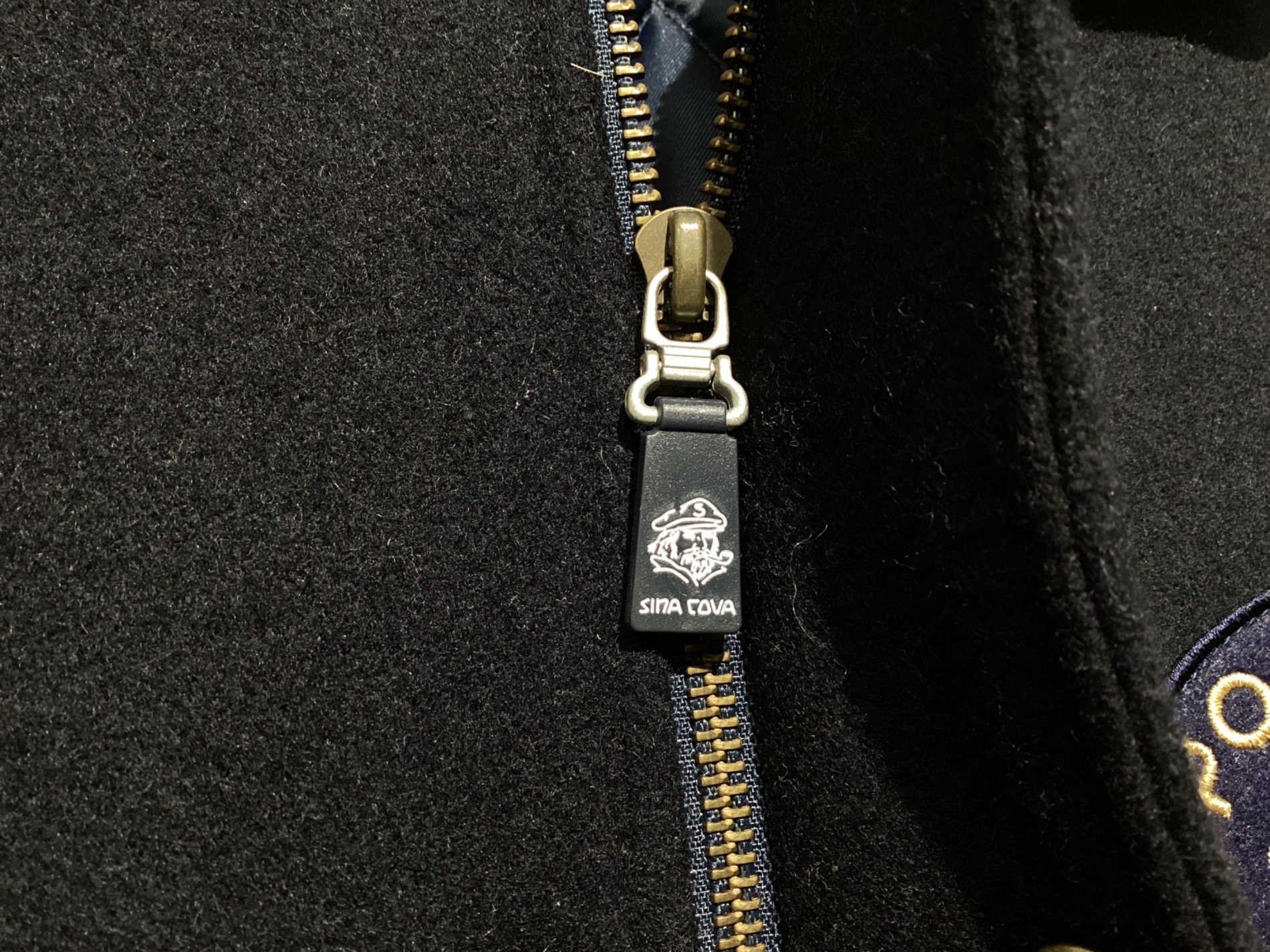 Lupo di Mare SINA COVAダークブラウン　ボアレザージャケット LUPO DI MARE SINA COVA】ブランド・古着のネット通販【TREFAC FASHION】