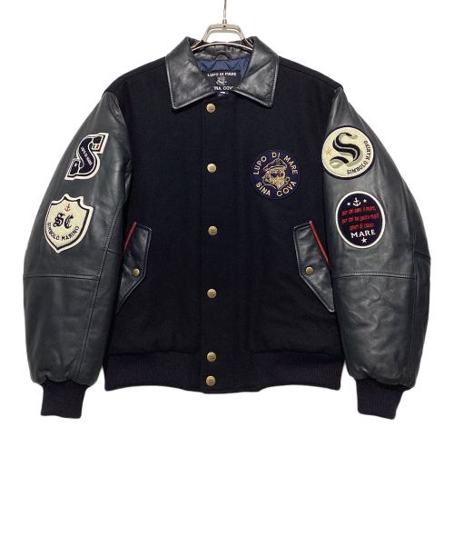 Lupo di Mare SINA COVAダークブラウン　ボアレザージャケット Lupo di Mare SINA COVAダークブラウンボアレザージャケット