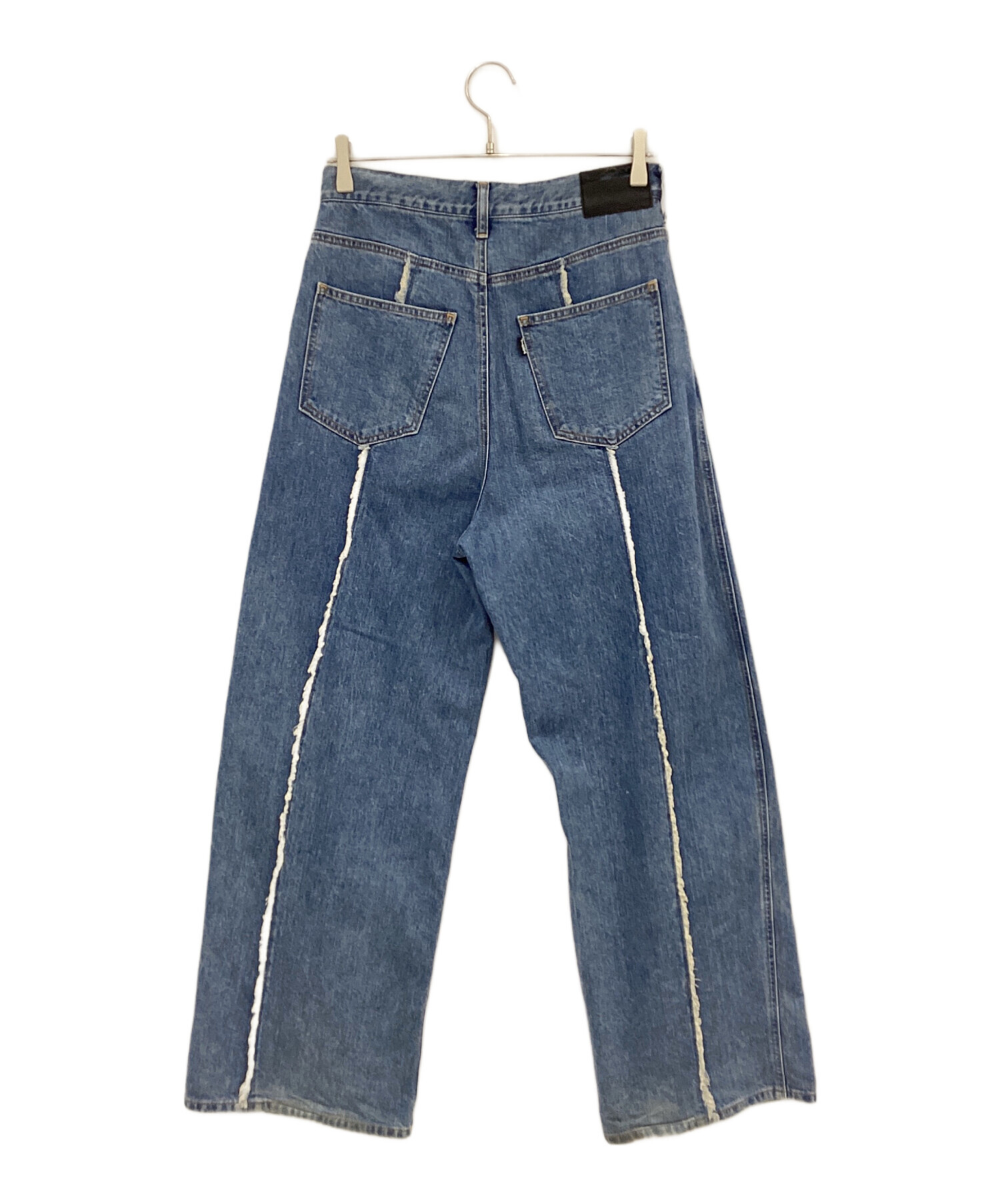 中古・古着通販】jieda (ジエダ) スイッチングオーバーデニムパンツ 