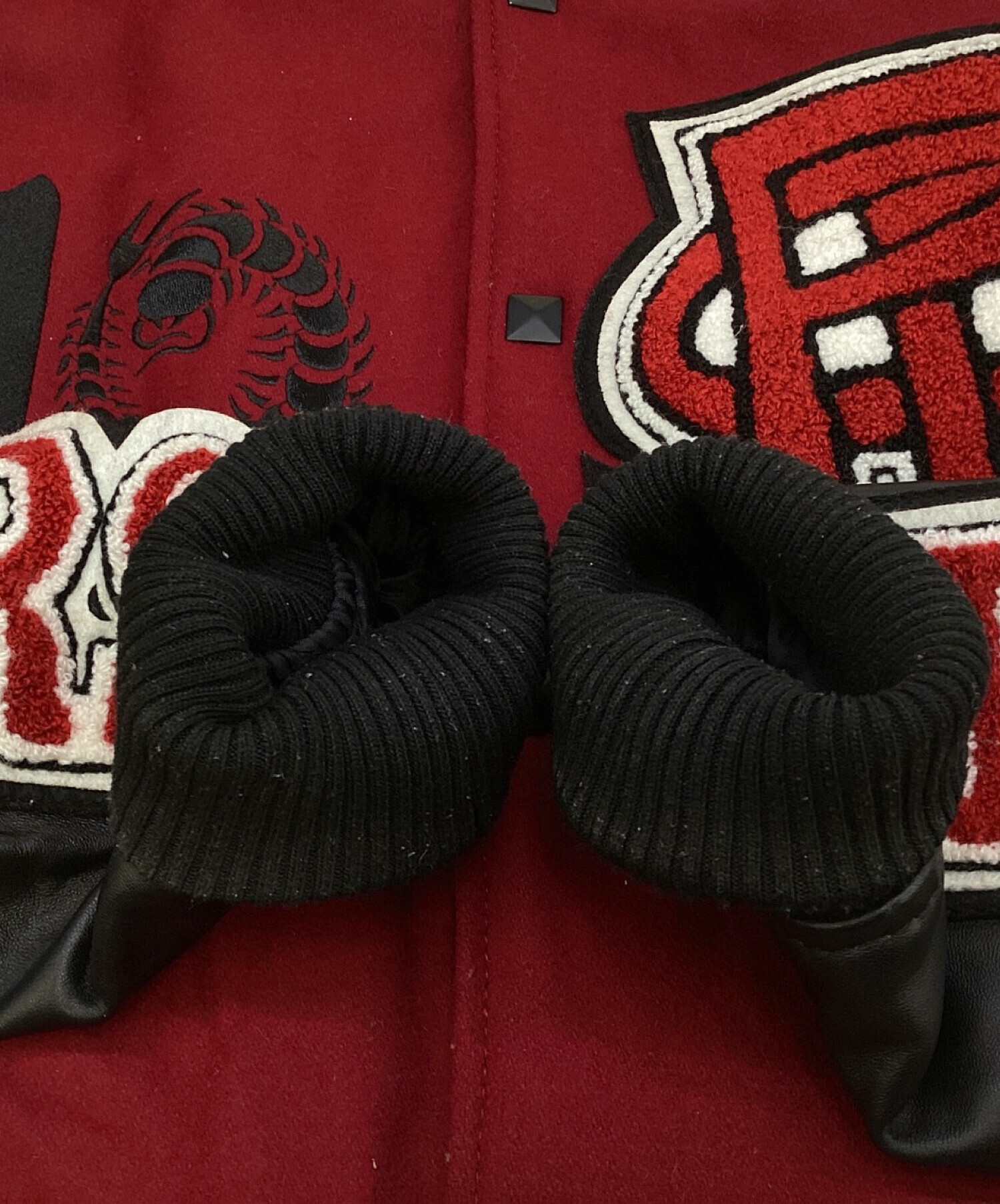 【値下げ】（移染あり）パンクドランカーズ　25周年スタジャン 中古・古着通販】PUNK DRUNKERS (パンクドランカーズ