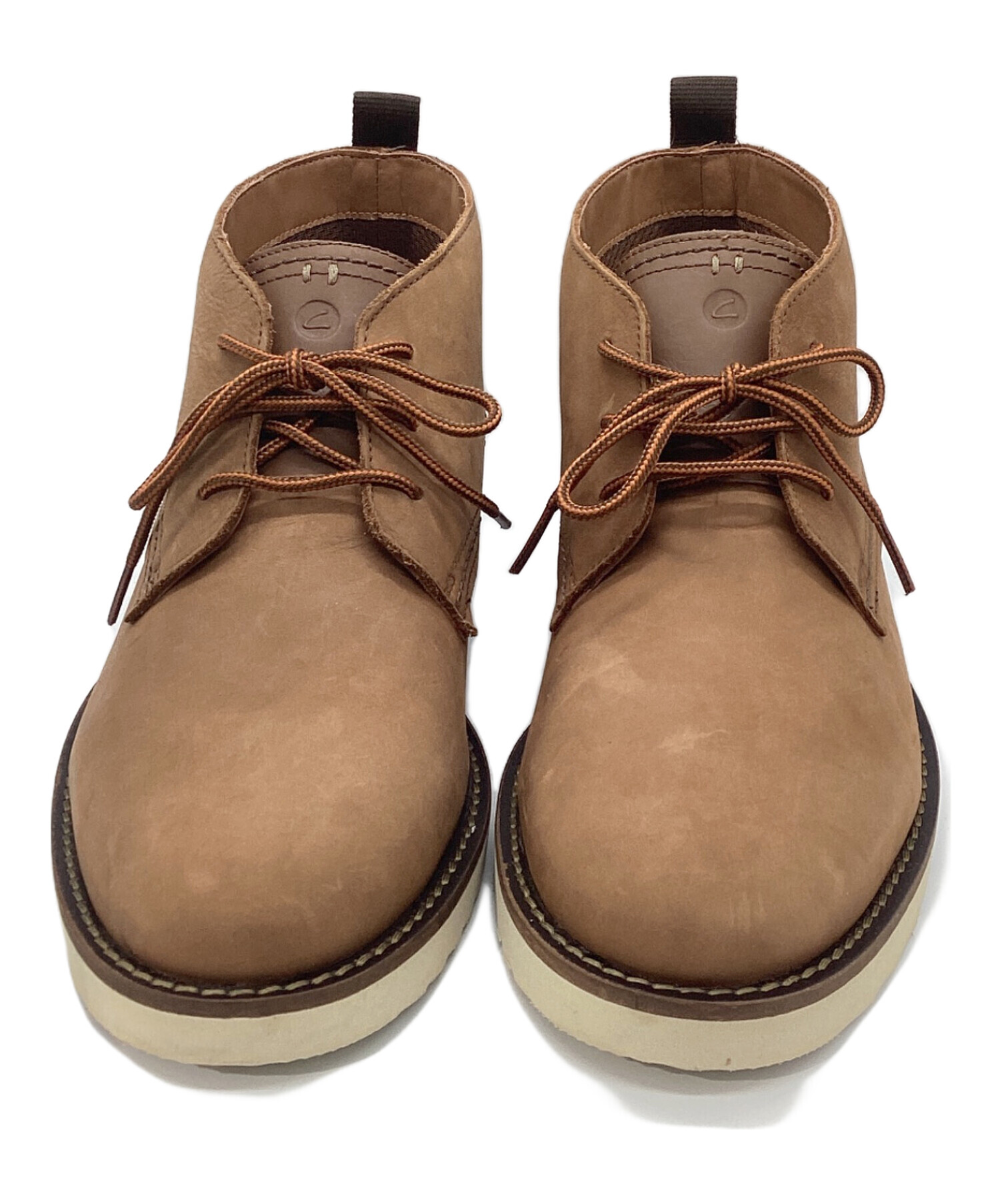 クラークClarksスチャッカブーツブラウン革靴レザーブーツ CLARKS チャッカブーツ 27.5CM ブラウン レザー 15522 - メルカリ