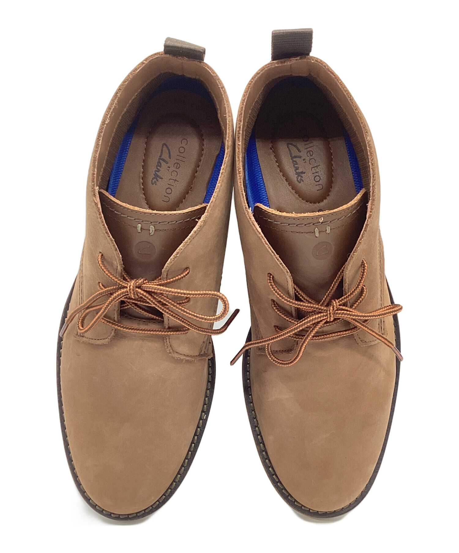 中古・古着通販】CLARKS (クラークス) チャッカブーツ ブラウン サイズ 